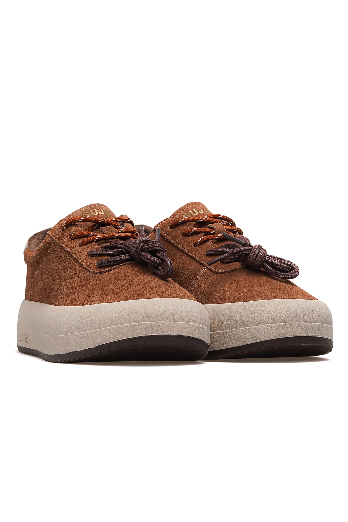 Kadın Deri Sneaker Ayakkabı 25K372 Z - CAMEL NUBUK