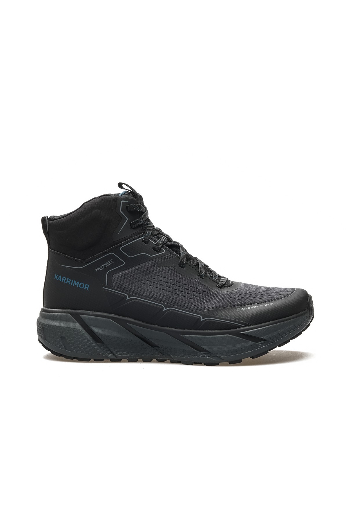 Singletrack Mid Weathertie Erkek Su Geçirmez Outdoor Günlük Bot K1127 M - SİYAH/GRİ