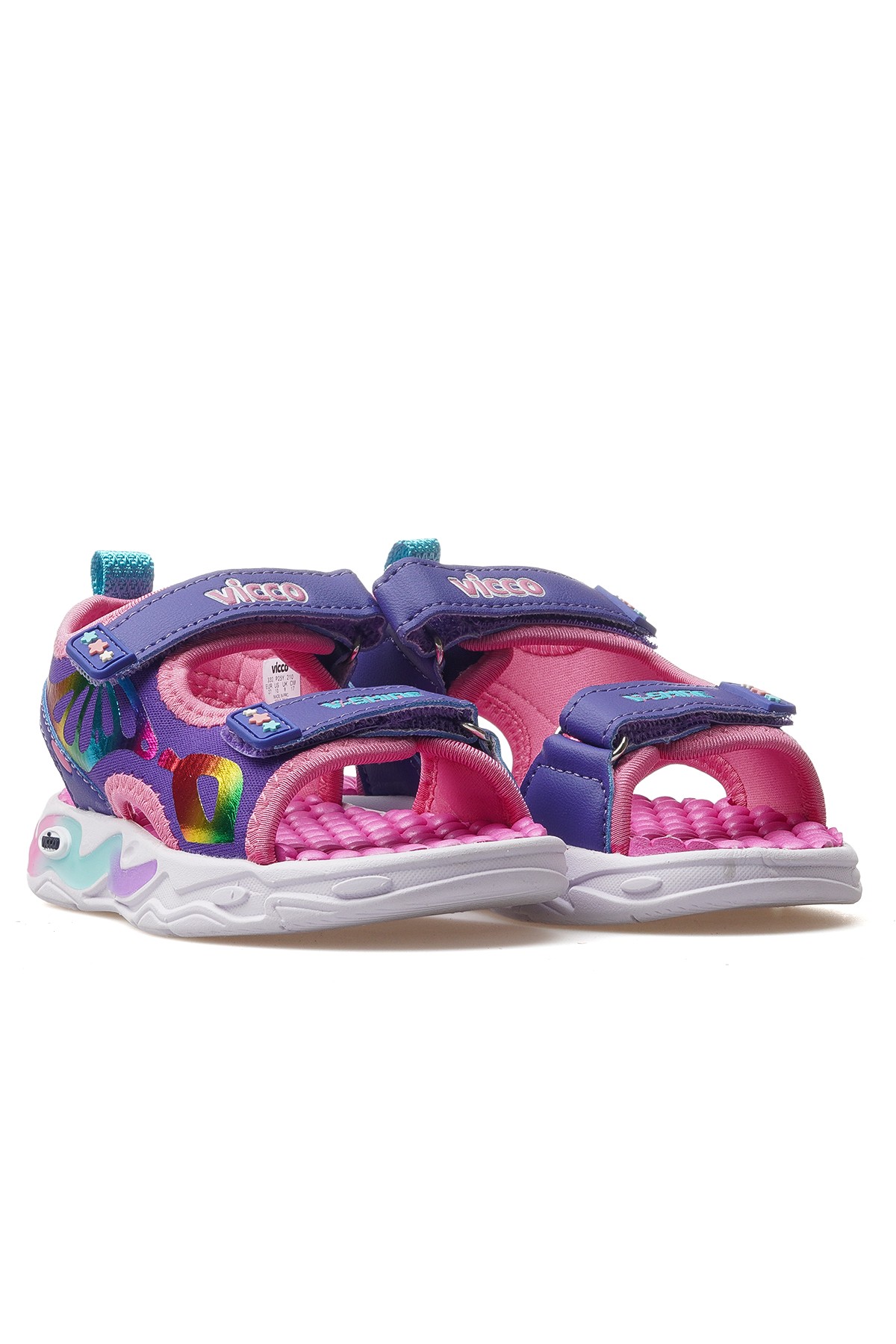 But Kız Çocuk Işıklı Sandalet 332.210 PK - MOR