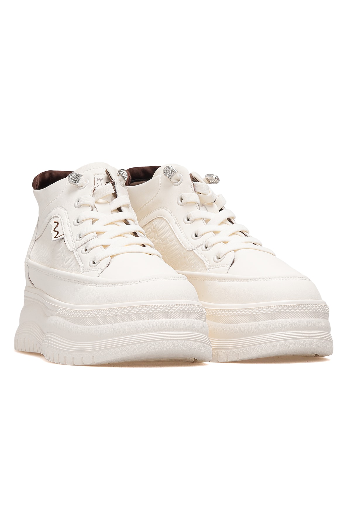 Kadın Sneaker Günlük Bot 25K313-2 Z - BEJ
