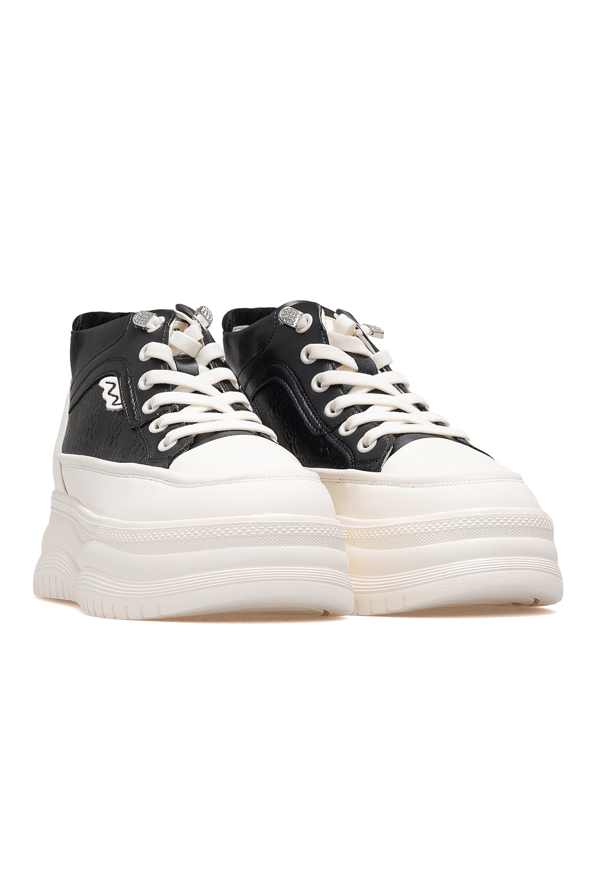 Kadın Sneaker Günlük Bot 25K313-2 Z - SİYAH
