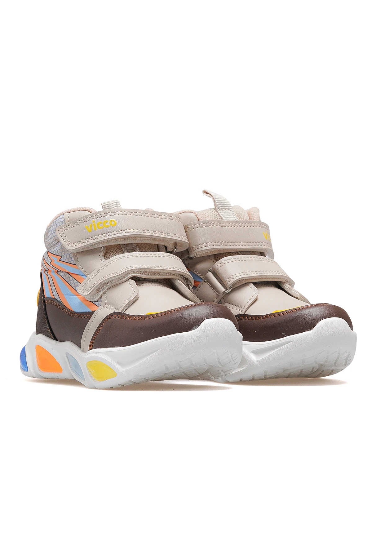 David Erkek Çocuk Işıklı Spor Bot 946.420 PE - BEJ