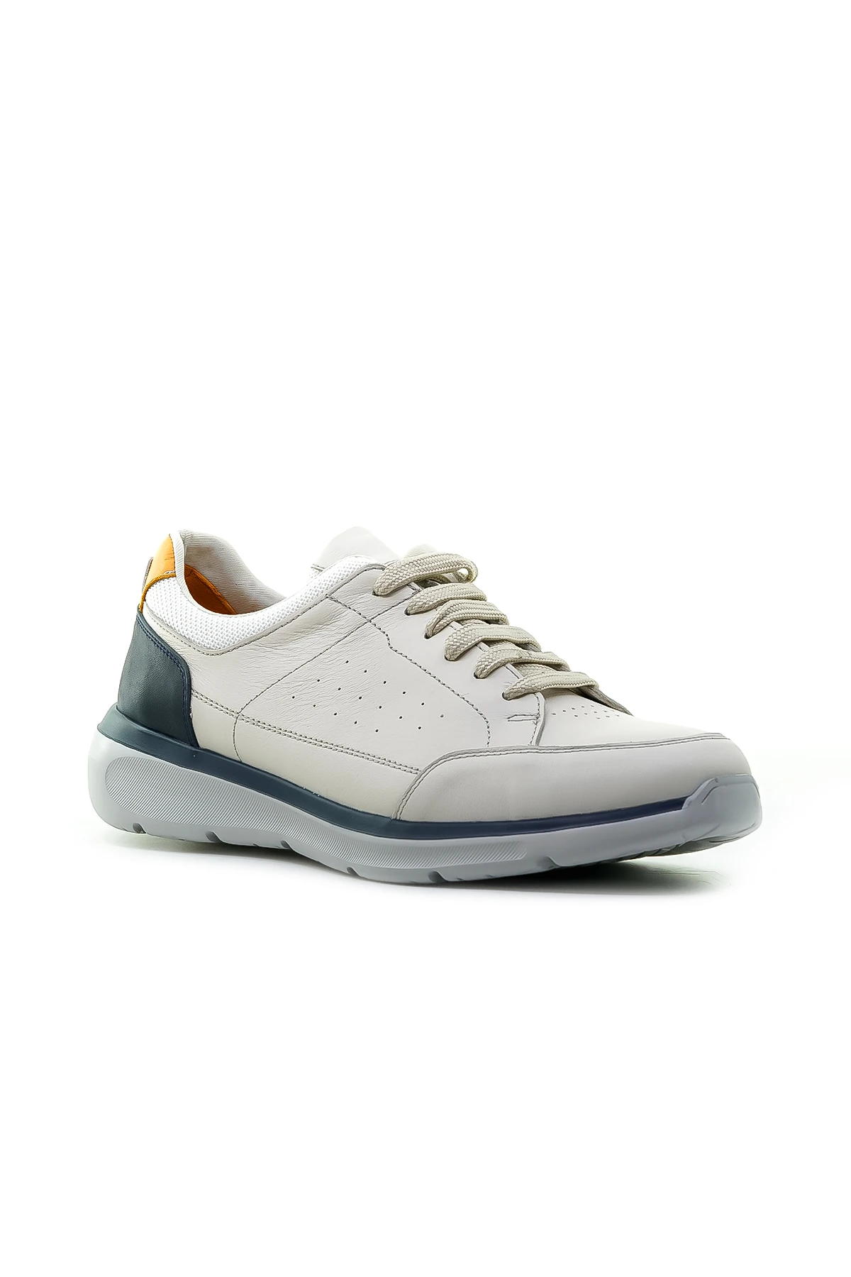 Yaşar Kaşlı Erkek Hakiki Deri Sneaker Günlük Ayakkabı (40-44) YKM-242010 M - BEJ