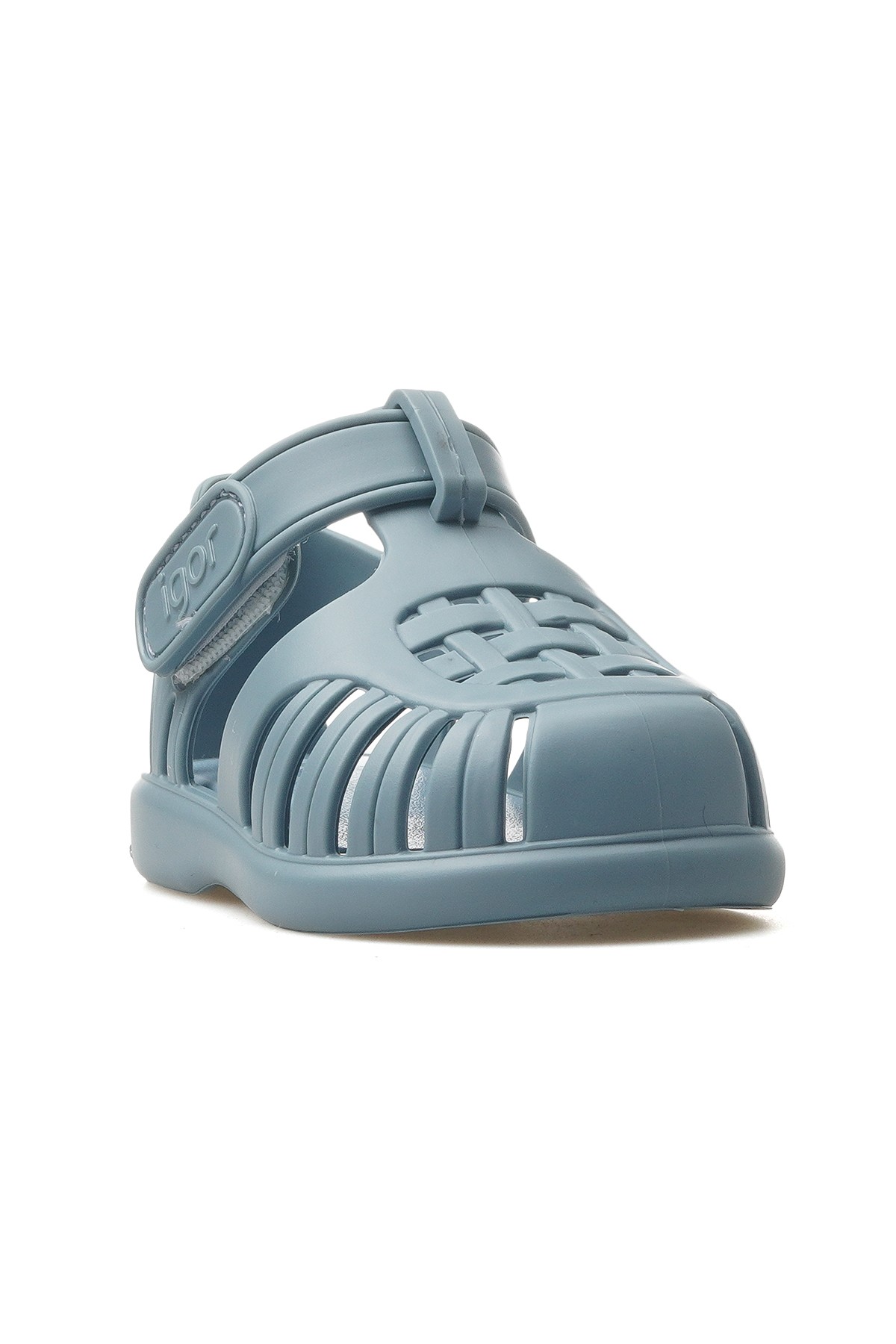 İgor Tobby Solıd Unısex Kaymaz Taban Çocuk Sandalet (18-29) KS10271-TOBBY SOLID - MAVİ