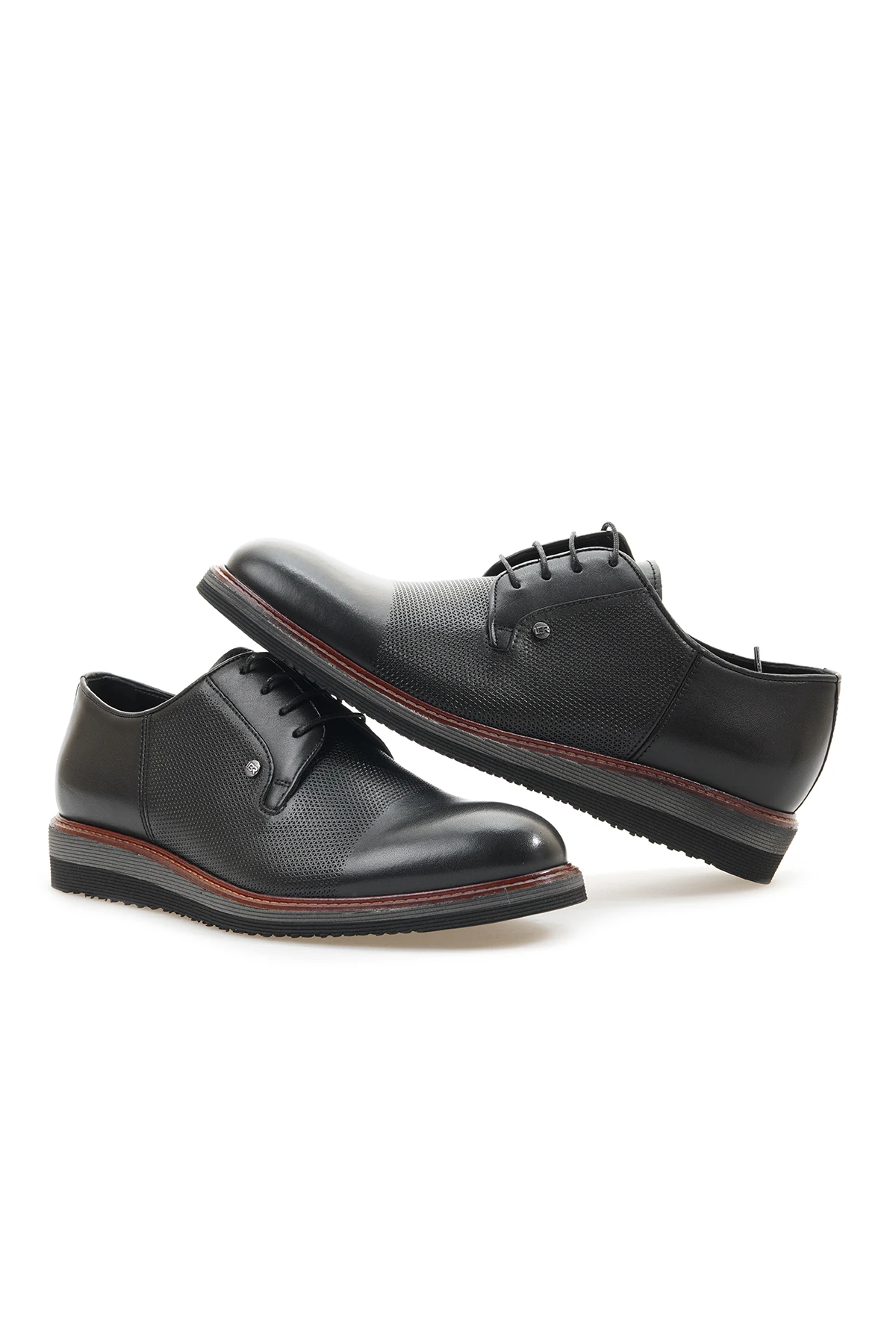 Libero Hakiki Deri Erkek Casual Ayakkabı (40-45) L3052 M - SİYAH