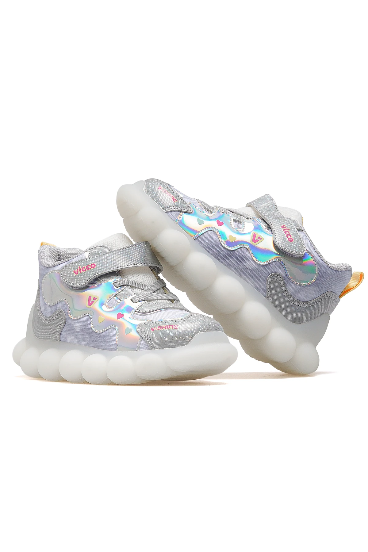 Sonya Kız Çocuk Işıklı Günlük Sneaker Ayakkabı 946.438 PK - GRİ