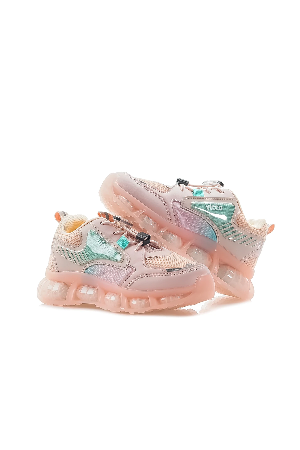 Vicco Corn Kız Çocuk Anatomik Taban Sneaker Spor Ayakkabı (26-35) 346.131 PK - PUDRA