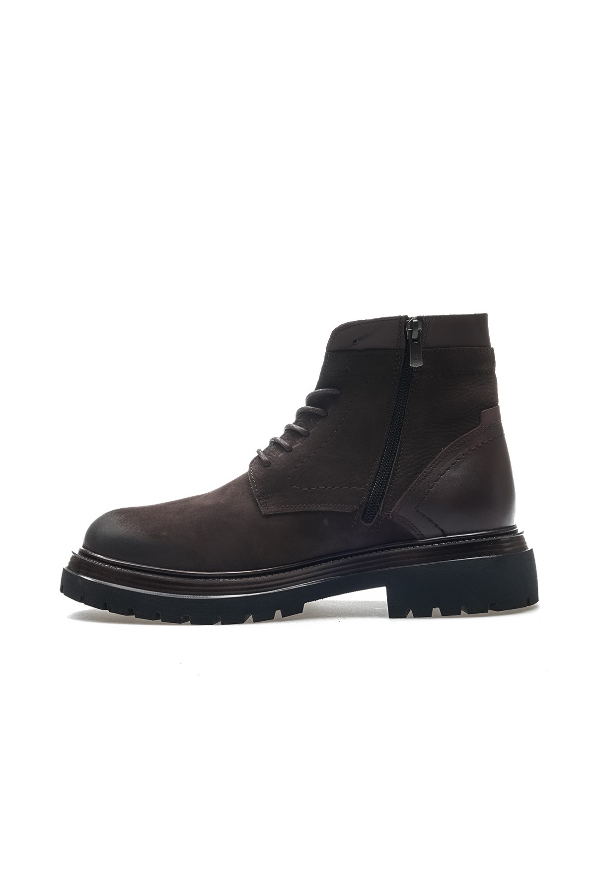 Pierre Cardin Erkek Hakiki Deri Casual Günlük Bot (40-44) 77812 M - KAHVE NUBUK