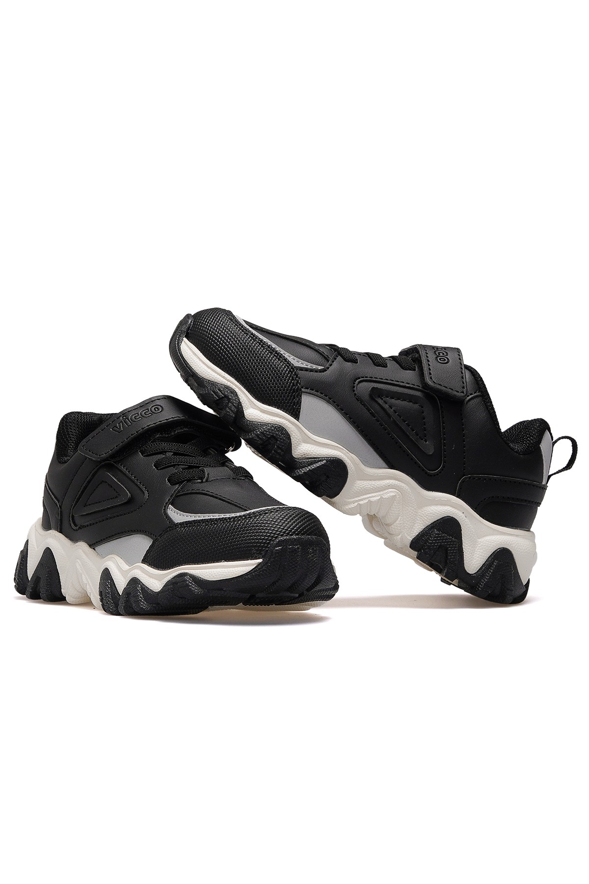 Jessy Erkek Çocuk Hafif Günlük Sneaker Spor Ayakkabı 950.309 PE - SİYAH