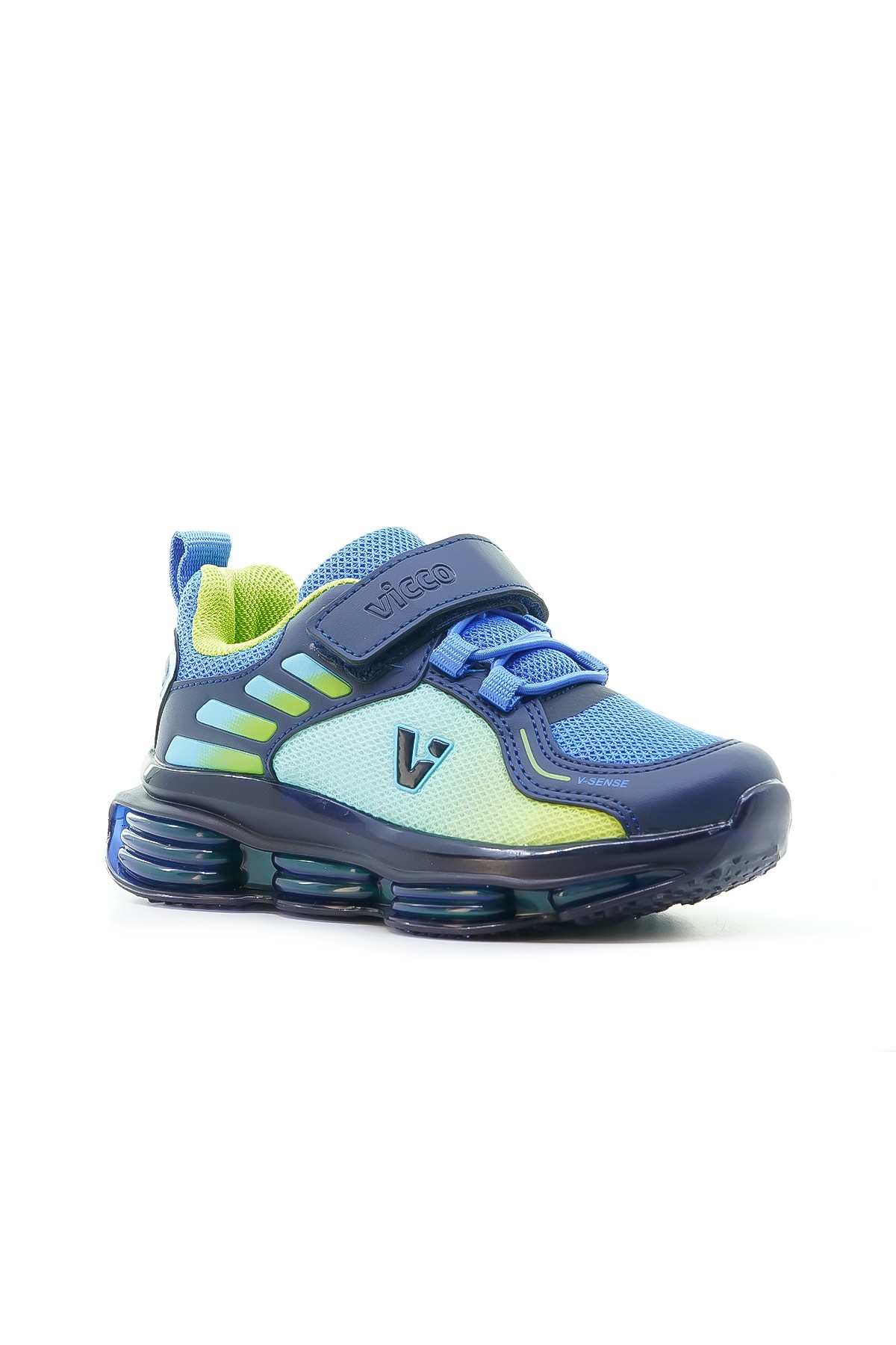 Vicco Oslo Erkek Çocuk Anatomik Air Taban Sneaker Günlük Spor Ayakkabı (26-37) 346.152 FE - SAKS MAVİ
