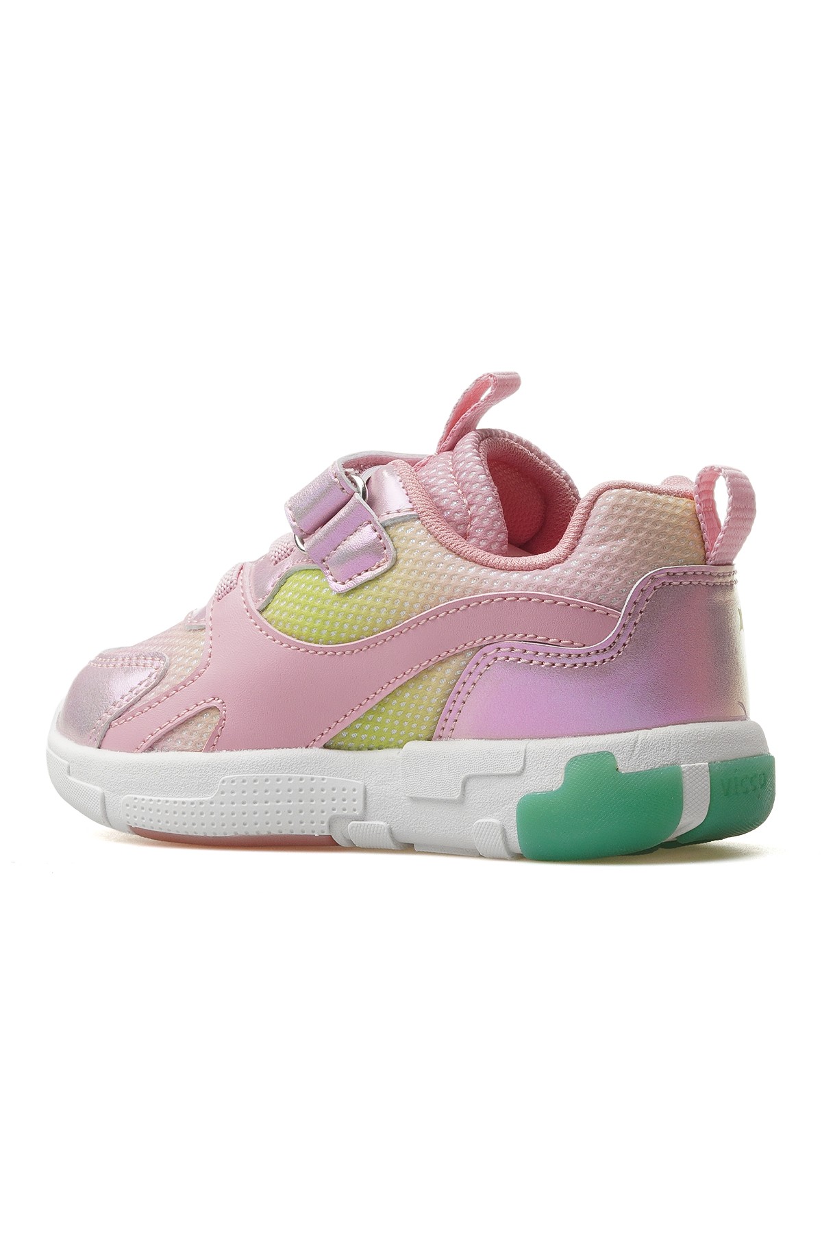 Queen Kız Çocuk Işıklı Hafif Sneaker Spor Ayakkabı 346.180 PK - PUDRA