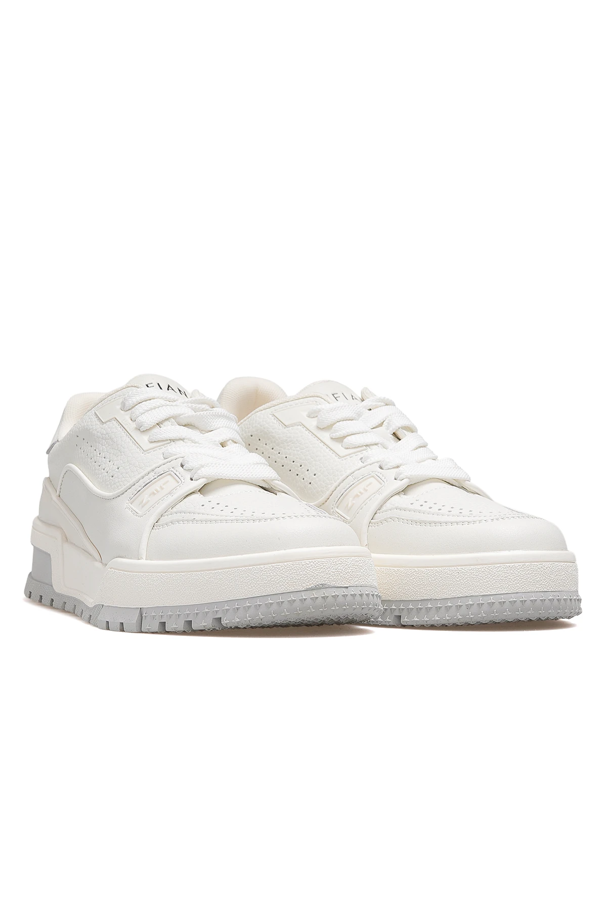 Albert Erkek Deri Sneaker Günlük Ayakkabı 112230250 M - BEYAZ