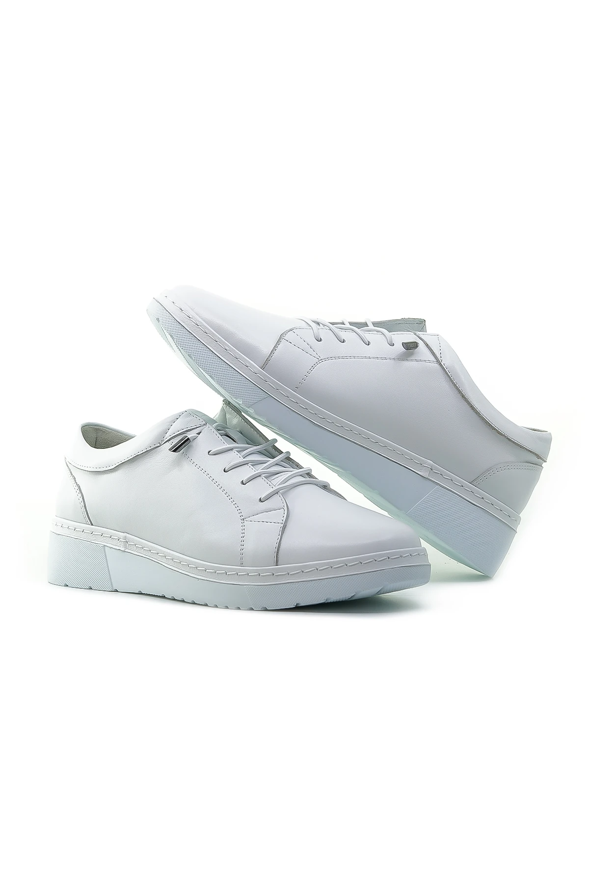 Venüs Kadın Hakiki Deri Casual Günlük Ayakkabı (36-40) 23150003Y Z - BEYAZ