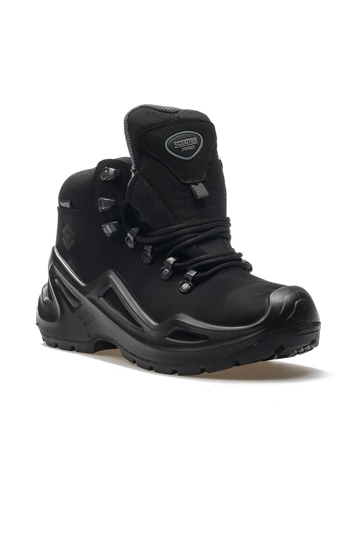 Scooter Erkek Hakiki Deri Su Geçirmez Outdoor Günlük Bot (36-40) G3104NS - SİYAH NUBUK