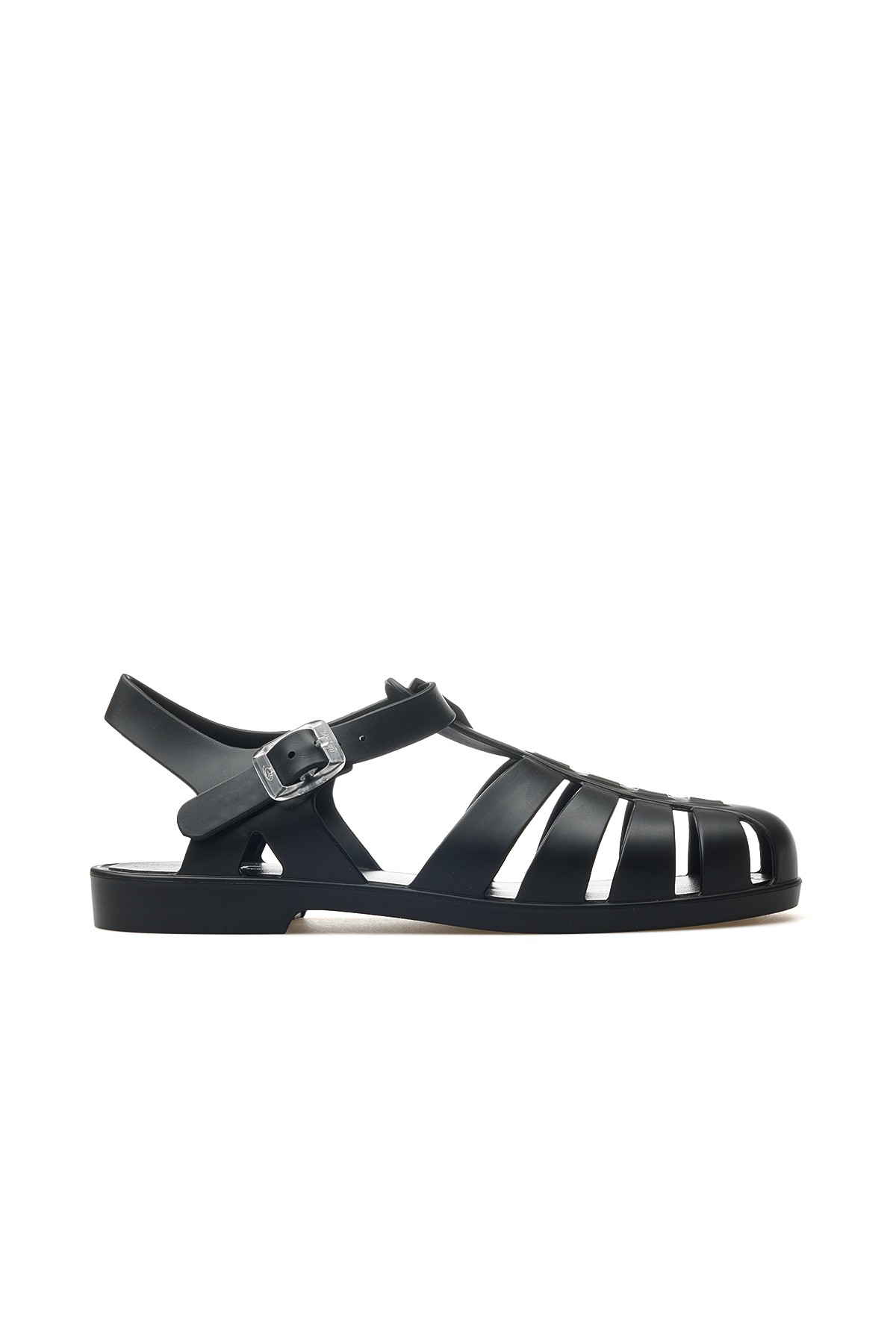 İgor Bıarrıtz Mate Kaydırmaz Taban Kadın Sandalet (36-41) KS10259 BIARRITZ MT - SİYAH