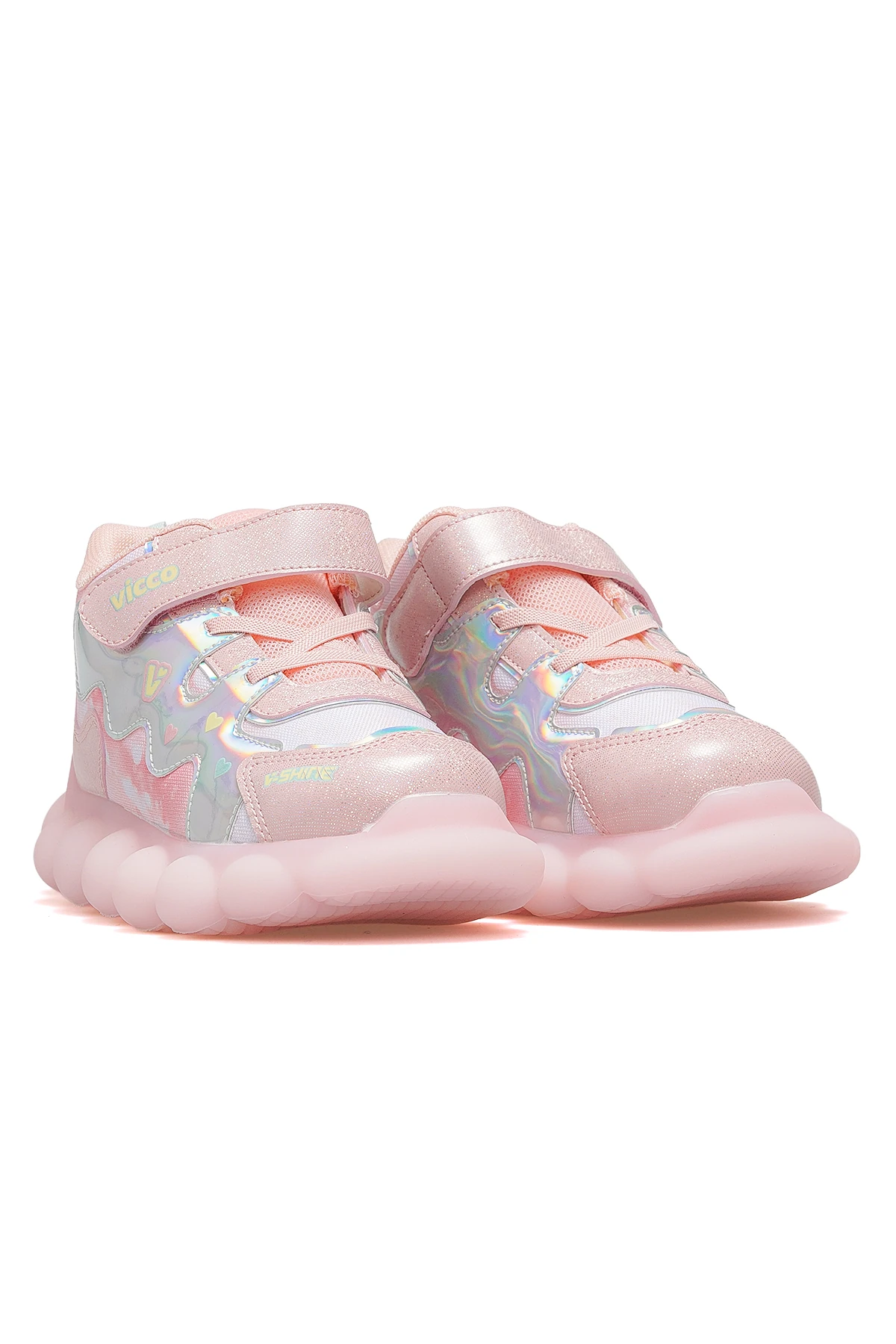 Sonya Kız Çocuk Işıklı Günlük Sneaker Ayakkabı 946.438 PK - PUDRA