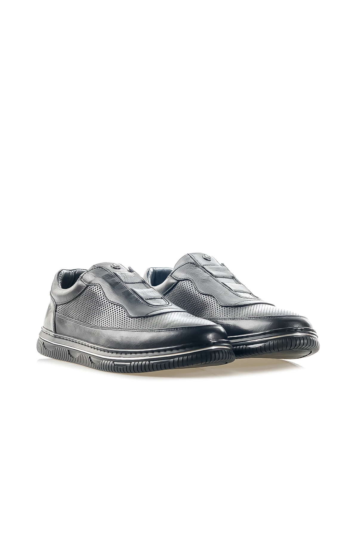 Pierre Cardin Erkek Hakiki Deri Casual Günlük Ayakkabı (40-44) 63573 M - SİYAH