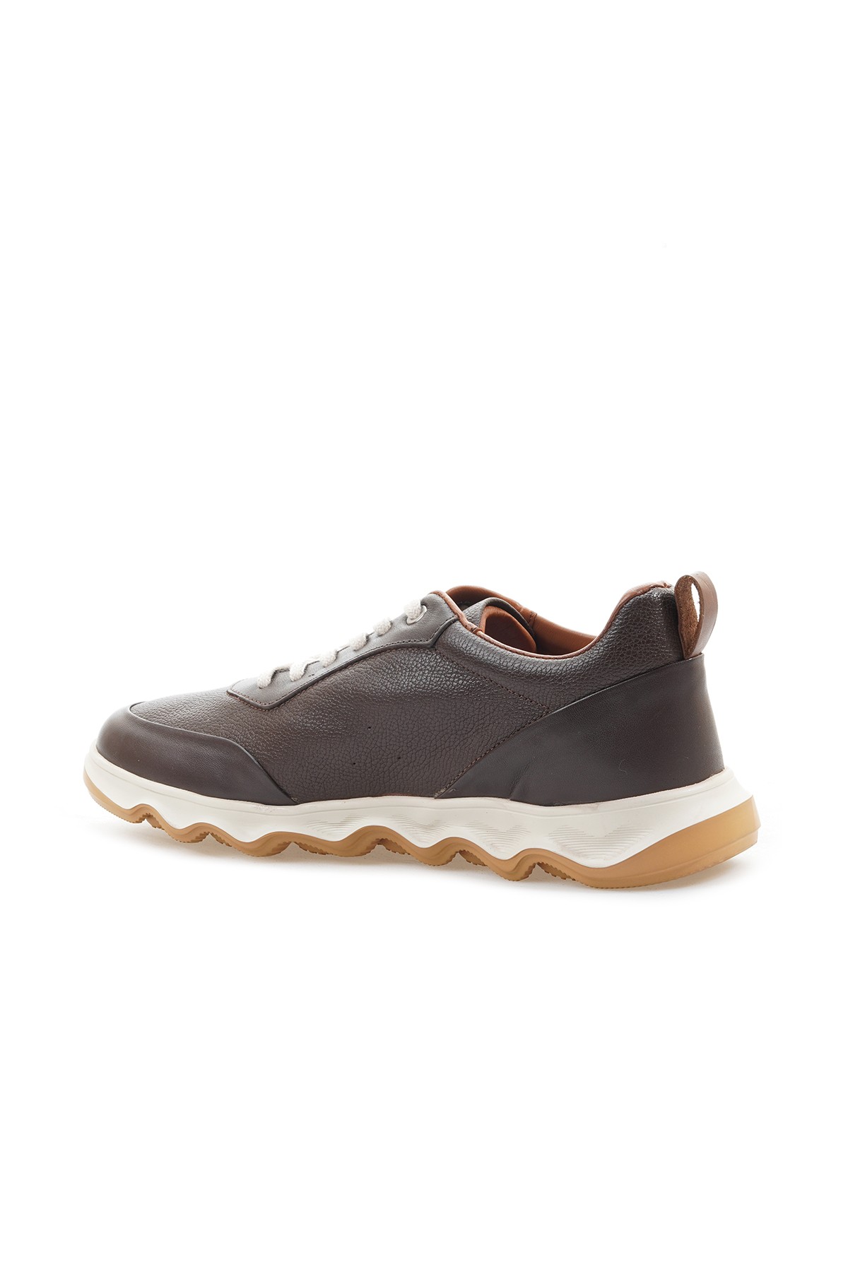 Yaşar Kaşlı Erkek Hakiki Deri Comfort Casual Günlük Ayakkabı (40-44) YKÖ-20414 M - KAHVE