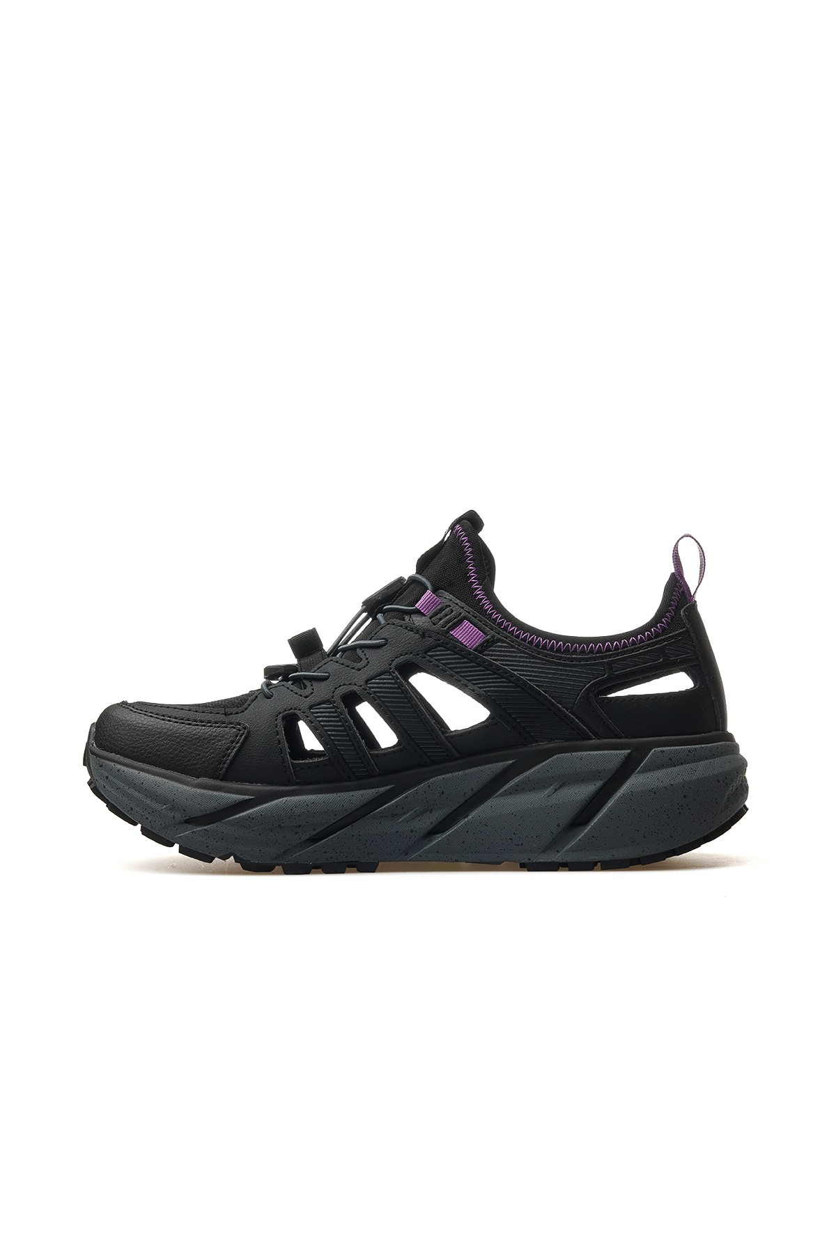 Hamilton Womens Kadın Günlük Sneaker Ayakkabı KW2538 Z - SİYAH MOR