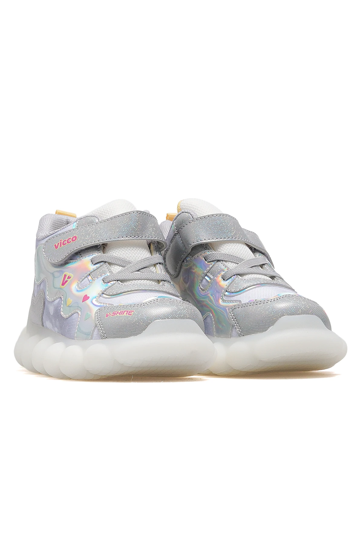 Sonya Kız Çocuk Işıklı Günlük Sneaker Ayakkabı 946.438 PK - GRİ