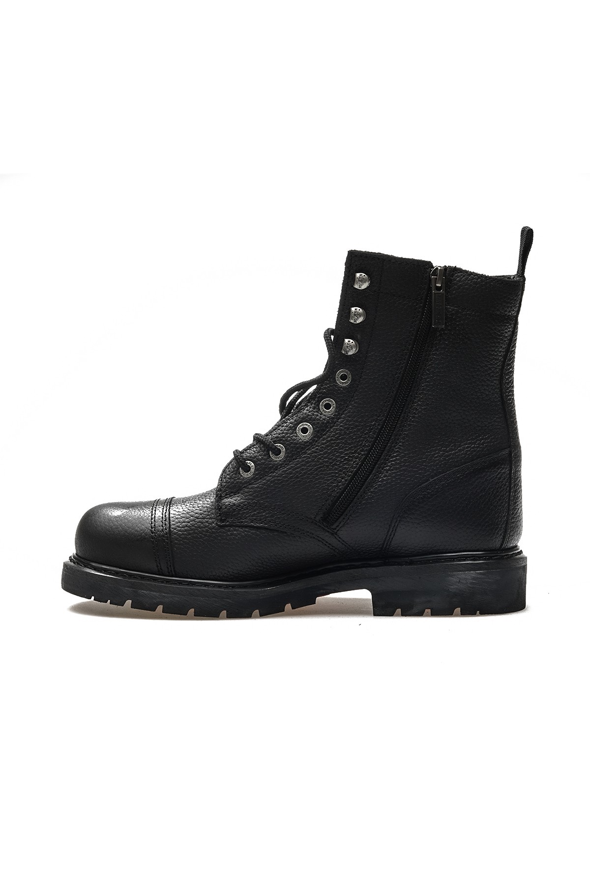 Harley Davidson Unısex Hakiki Deri Günlük Bot (40-45) COLMAR M - SİYAH FLOTER
