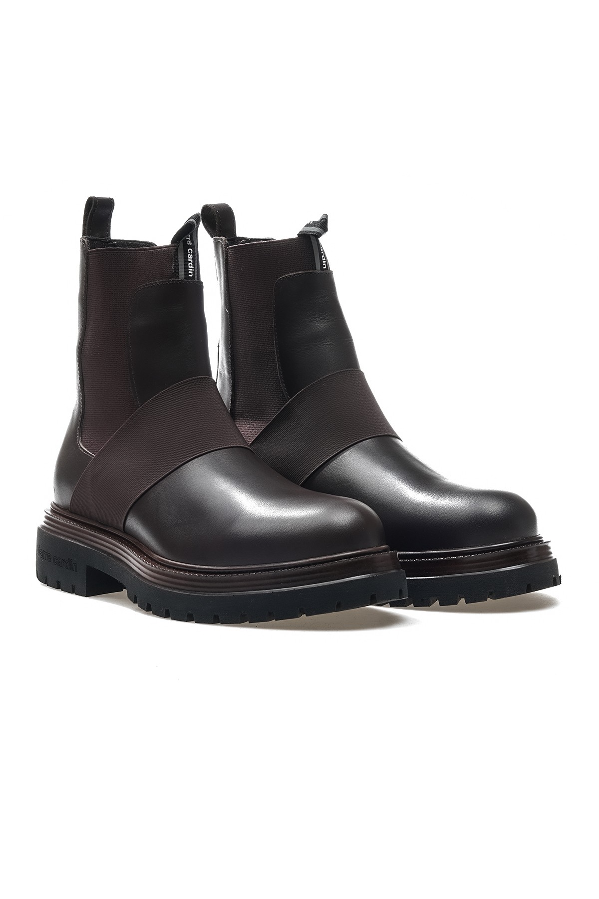 Pierre Cardin Erkek Hakiki Deri Casual Günlük Bot (40-44) 77814 M - KAHVE