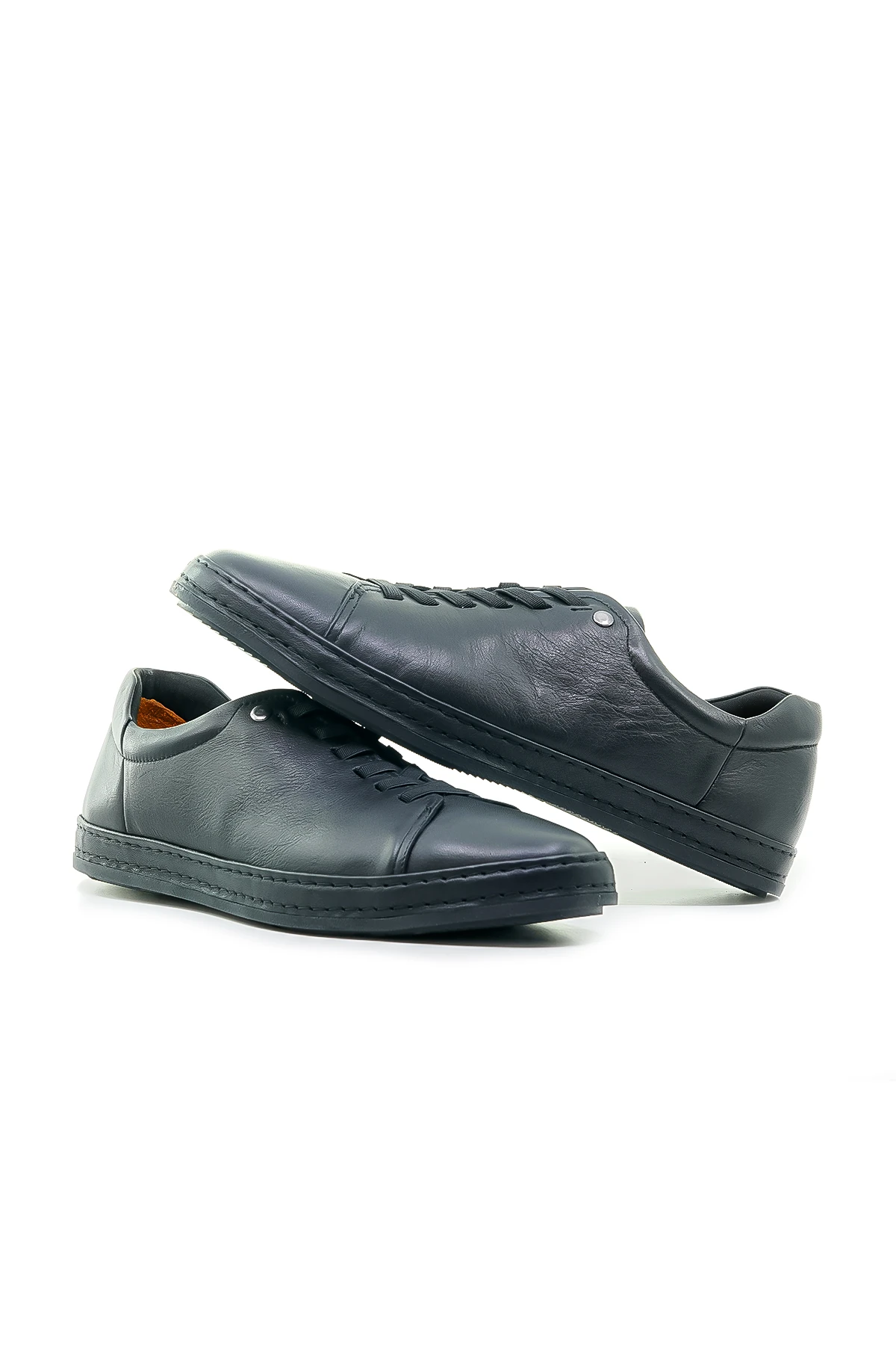 Yaşar Kaşlı Erkek Hakiki Deri Comfort Casual Günlük Ayakkabı (40-44) YKM-245531 M - SİYAH