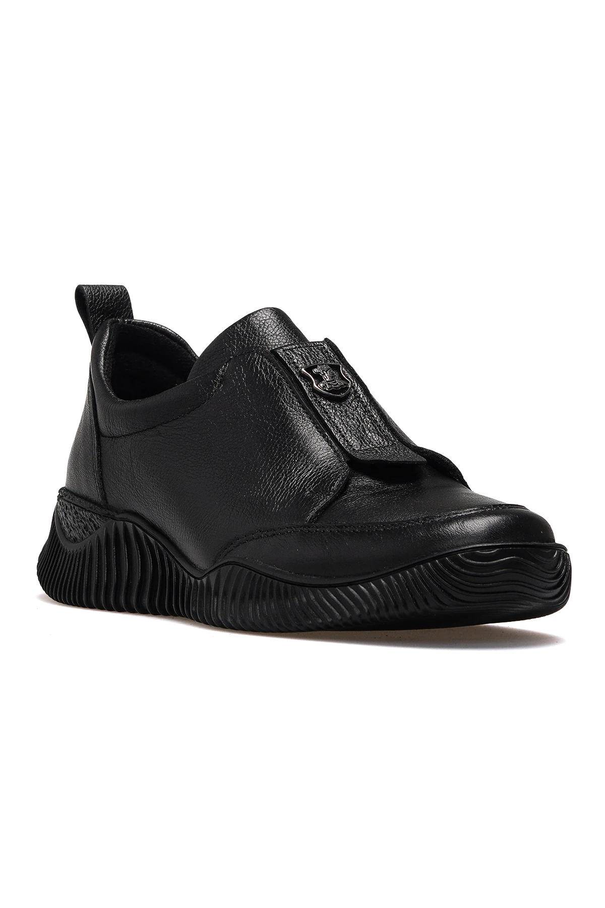 Kadın Hakiki Deri Casual Günlük Ayakkabı 1953843K Z - SİYAH