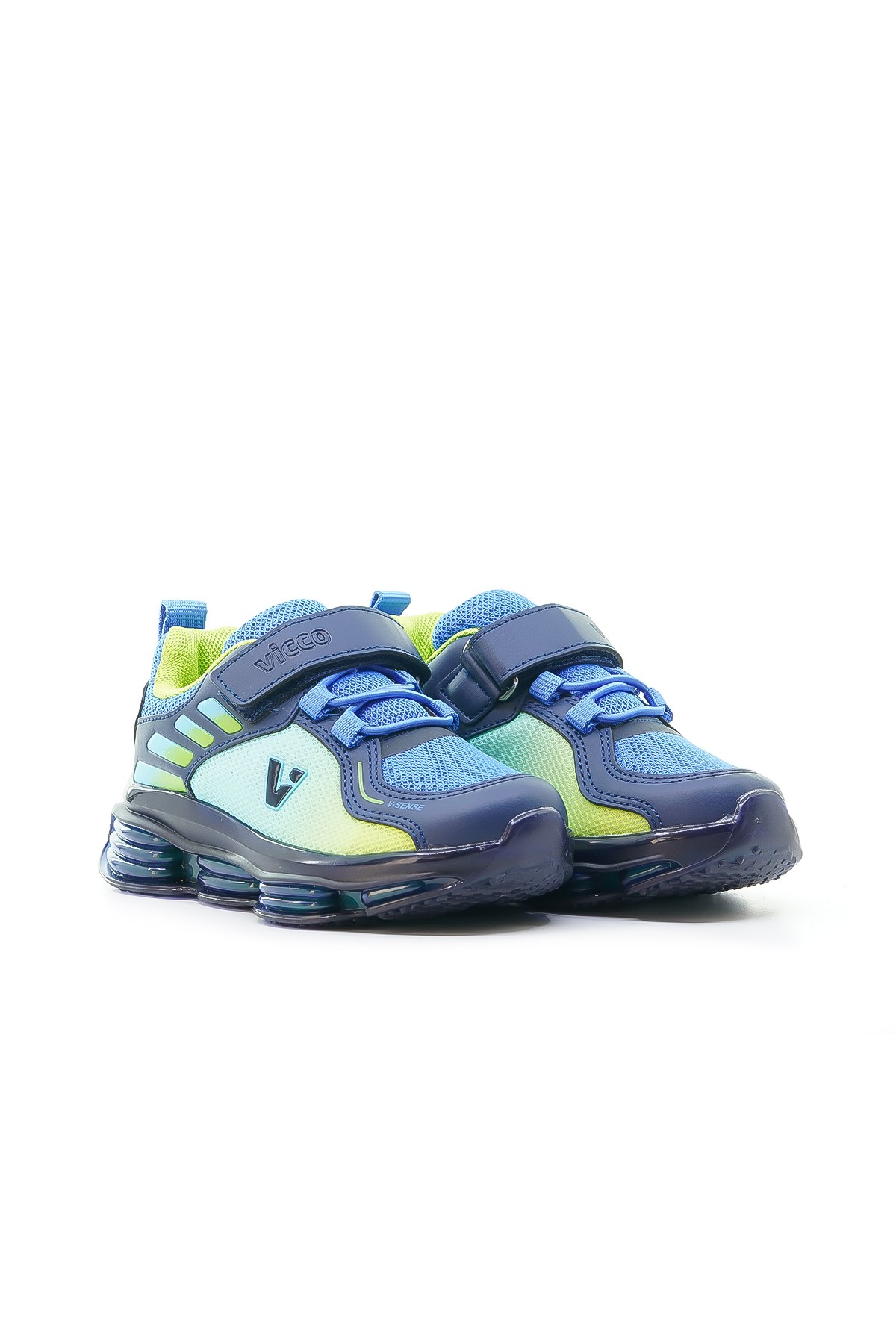 Vicco Oslo Erkek Çocuk Anatomik Air Taban Sneaker Günlük Spor Ayakkabı (26-37) 346.152 FE - SAKS MAVİ