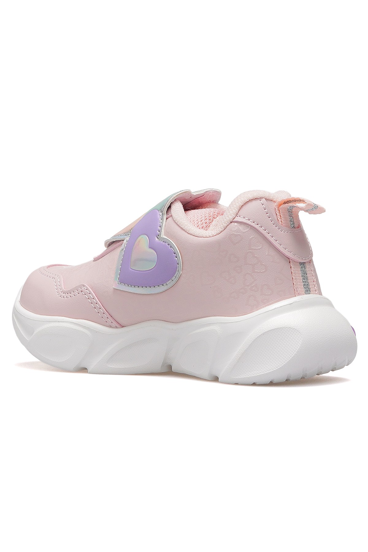 Lovely Kız Çocuk Işıklı Hafif Sneaker Spor Ayakkabı 346.234 PK - PUDRA
