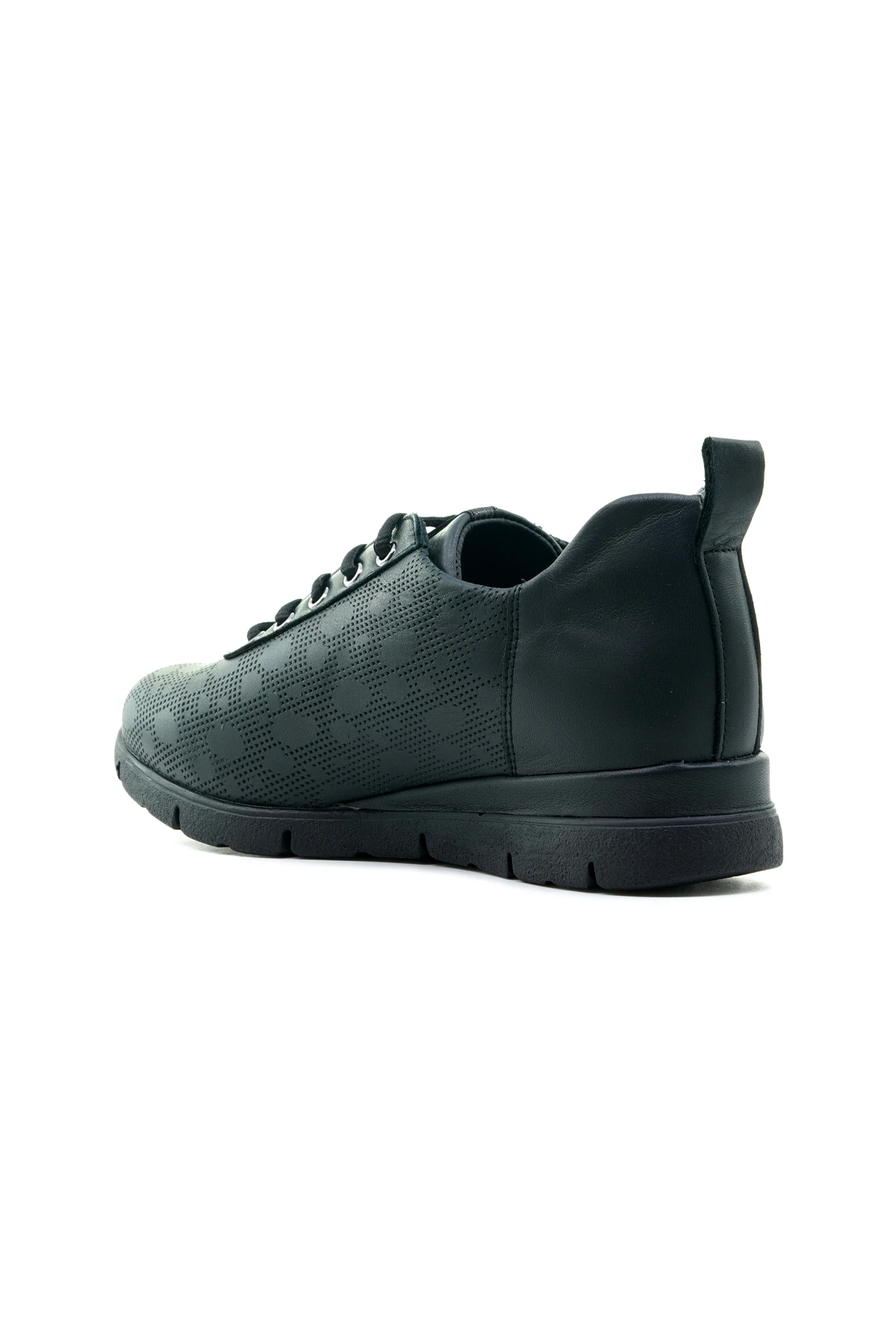 Mammamia Kadın Hakiki Deri Comfort Casual Günlük Ayakkabı (36-40) D24YA-3510 Z - SİYAH