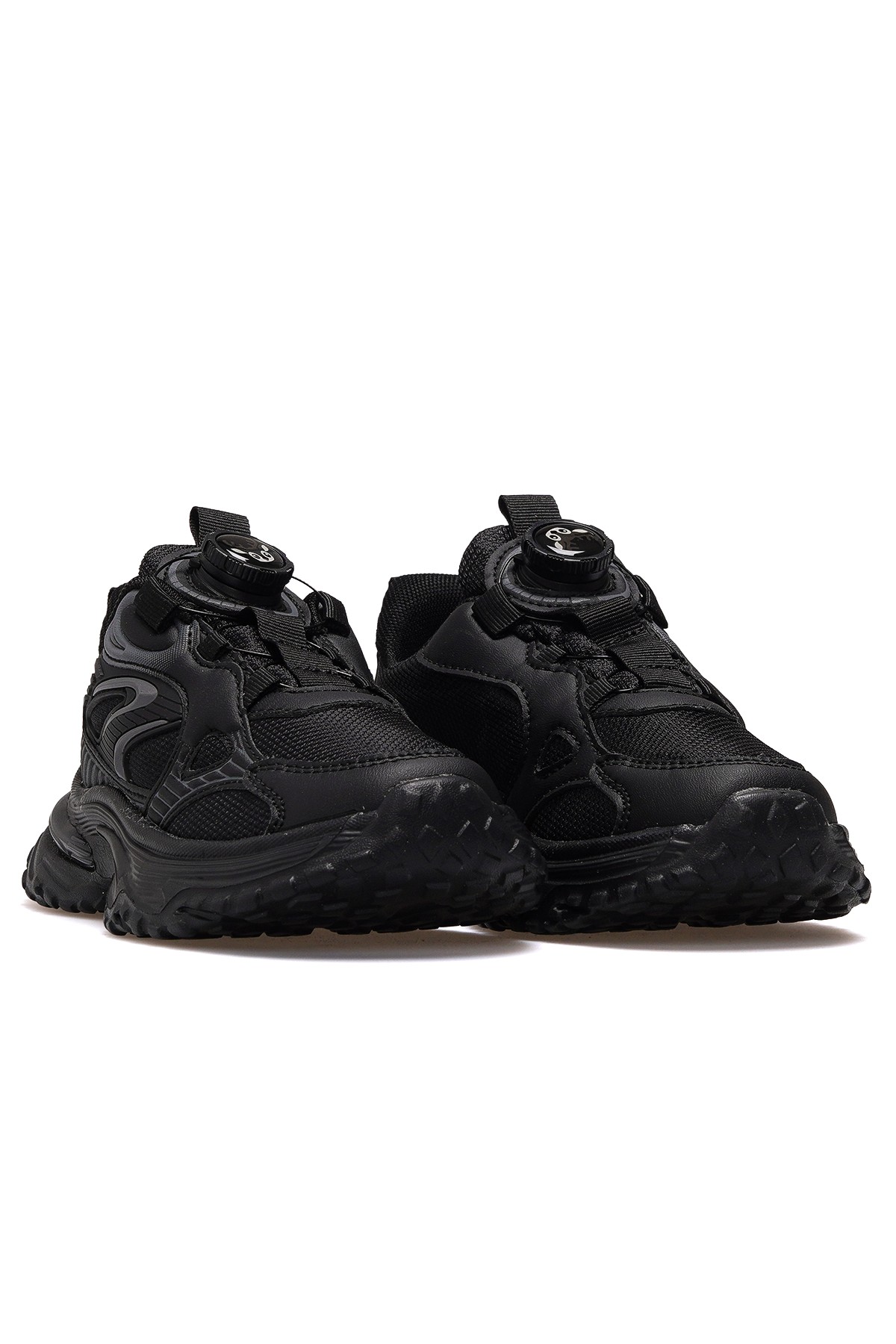 Billy Erkek Çocuk Hafif Sneaker Spor Ayakkabı BUCK3053 - SİYAH