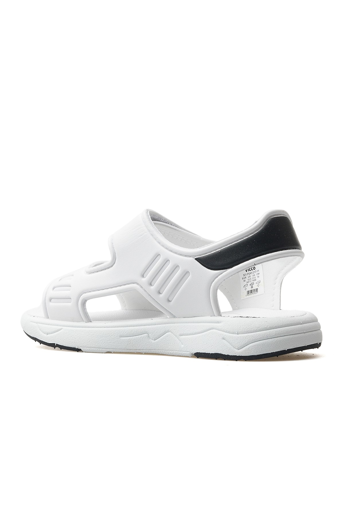 Vicco Vital Erkek Çocuk Anatomik Hafif Taban Günlük Sandalet (22-30) 321.217 BE - BEYAZ