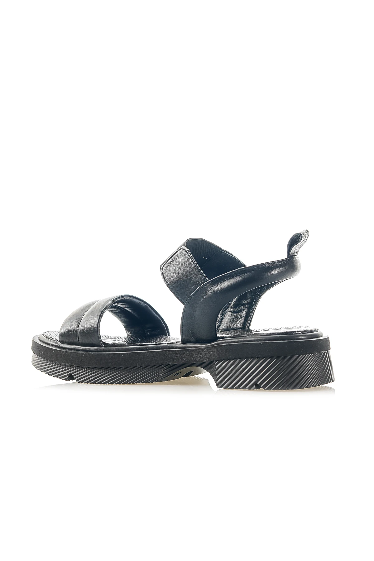 Mammamia Kadın Hakiki Deri Sneaker Günlük Sandalet (36-40) D24YS-1020 Z - SİYAH