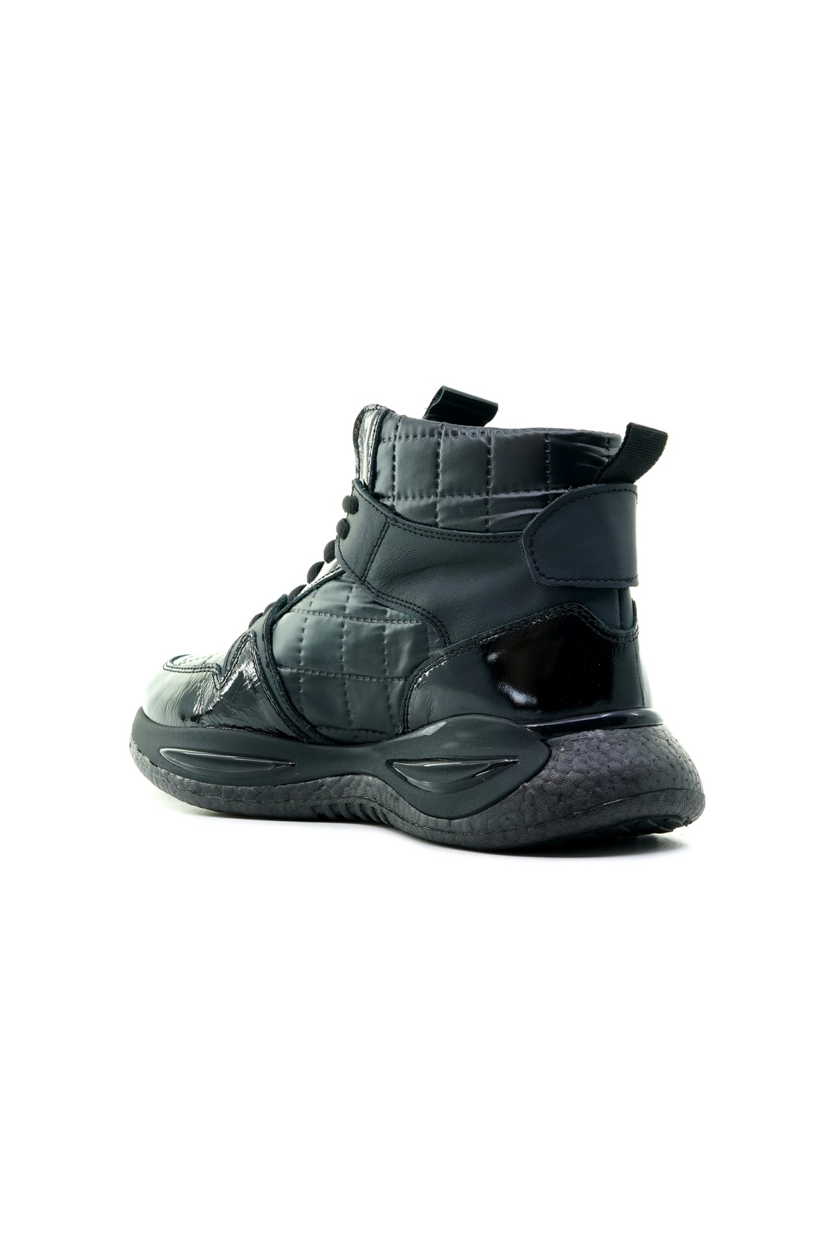 Yaşar Kaşlı Erkek Sneaker Günlük Bot (40-44) YKÖ-18188 M - SİYAH KIRIŞIK RUGAN