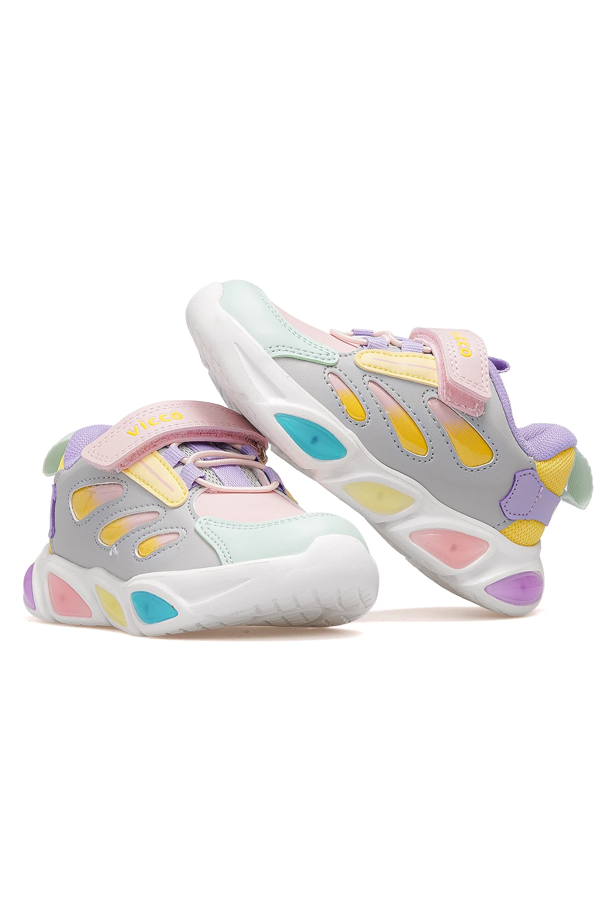 Lamb Kız Çocuk Işıklı Hafif Sneaker Spor Ayakkabı 346.227 PK - GÜMÜŞ