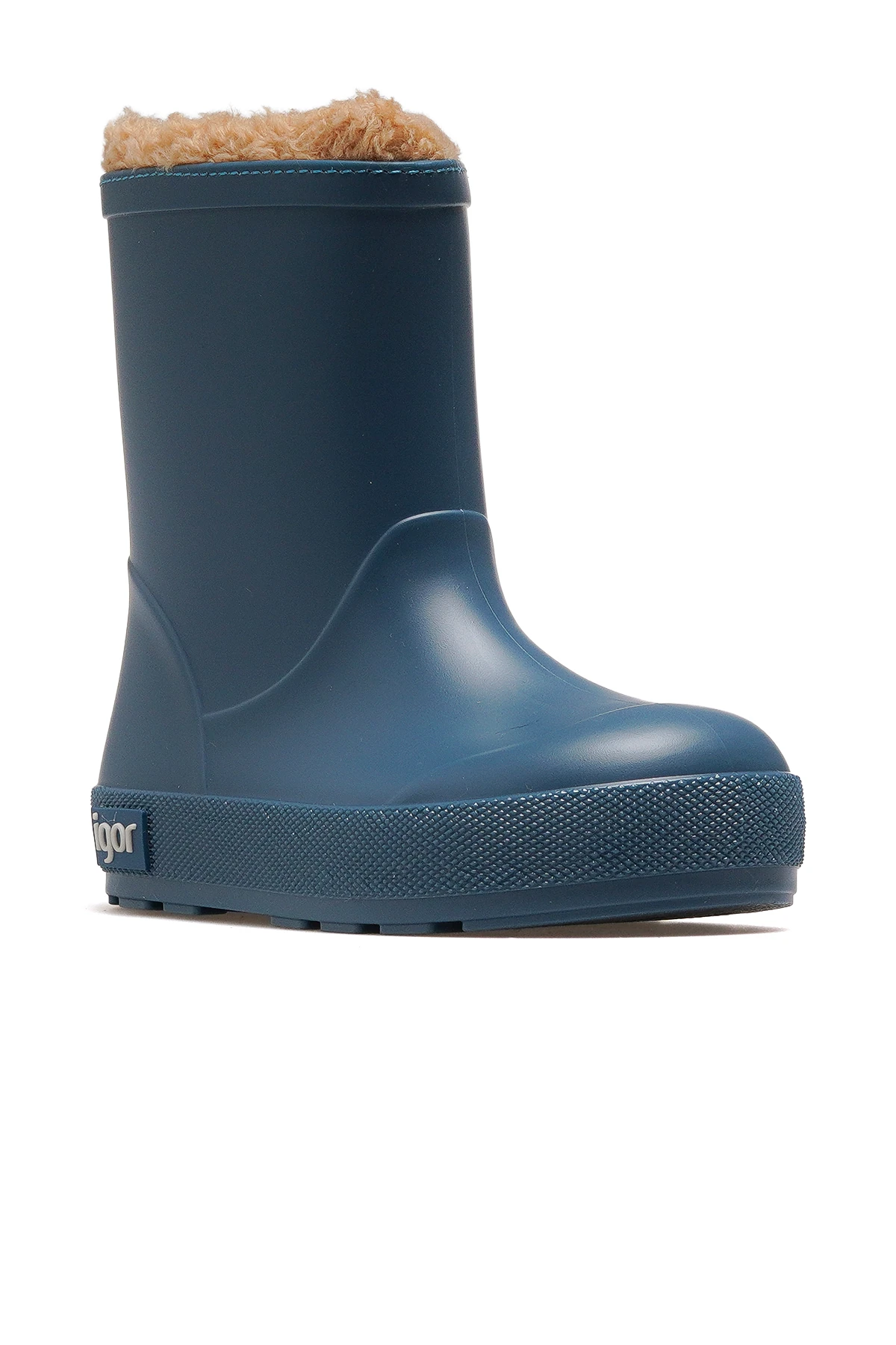 Yogi Borreguito Unisex Çocuk Kürklü Su Geçirmez Çizme W10306 - PETROL