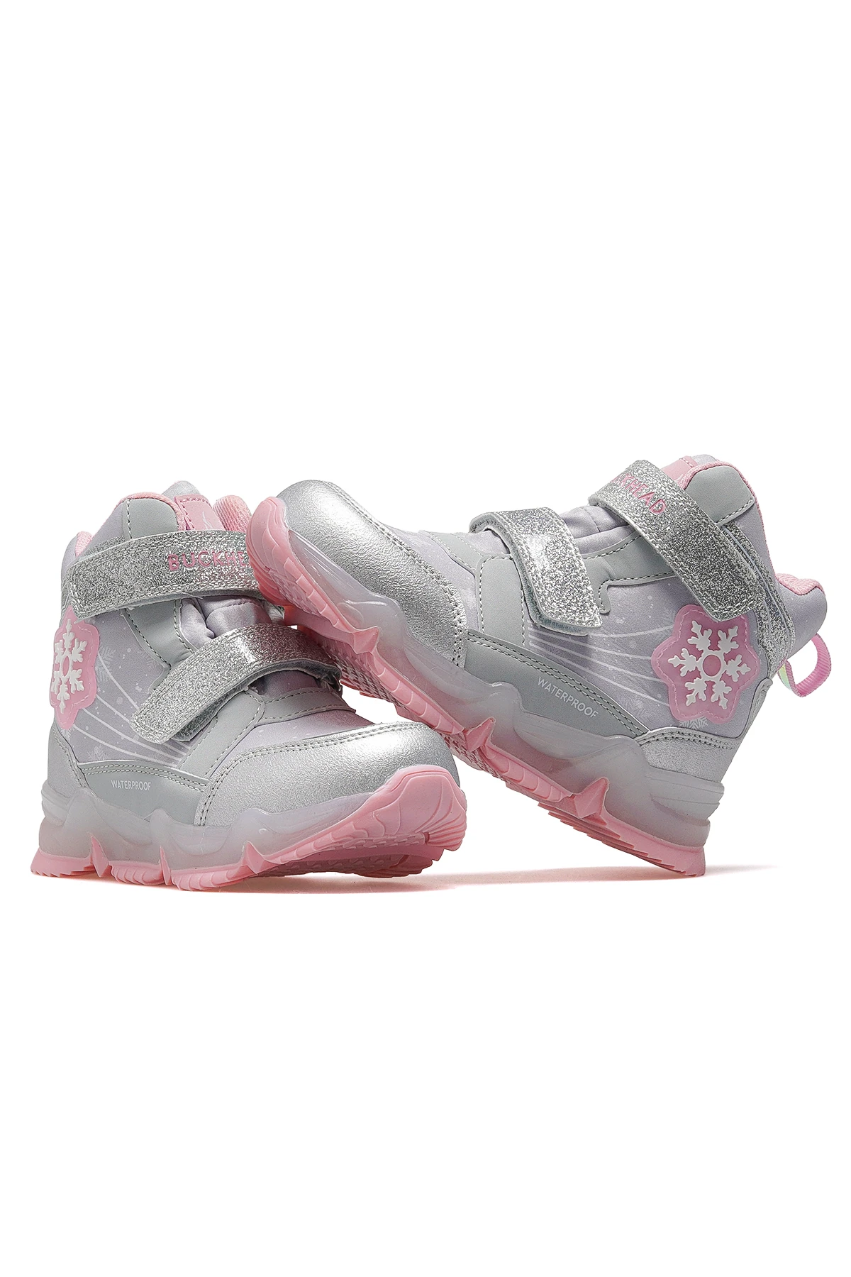 Snowy Kız Çocuk Waterproff Outdoor Işıklı Bot BUCK3034 - GRİ