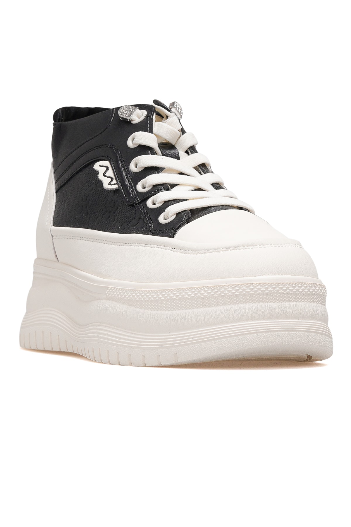 Kadın Sneaker Günlük Bot 25K313-2 Z - SİYAH