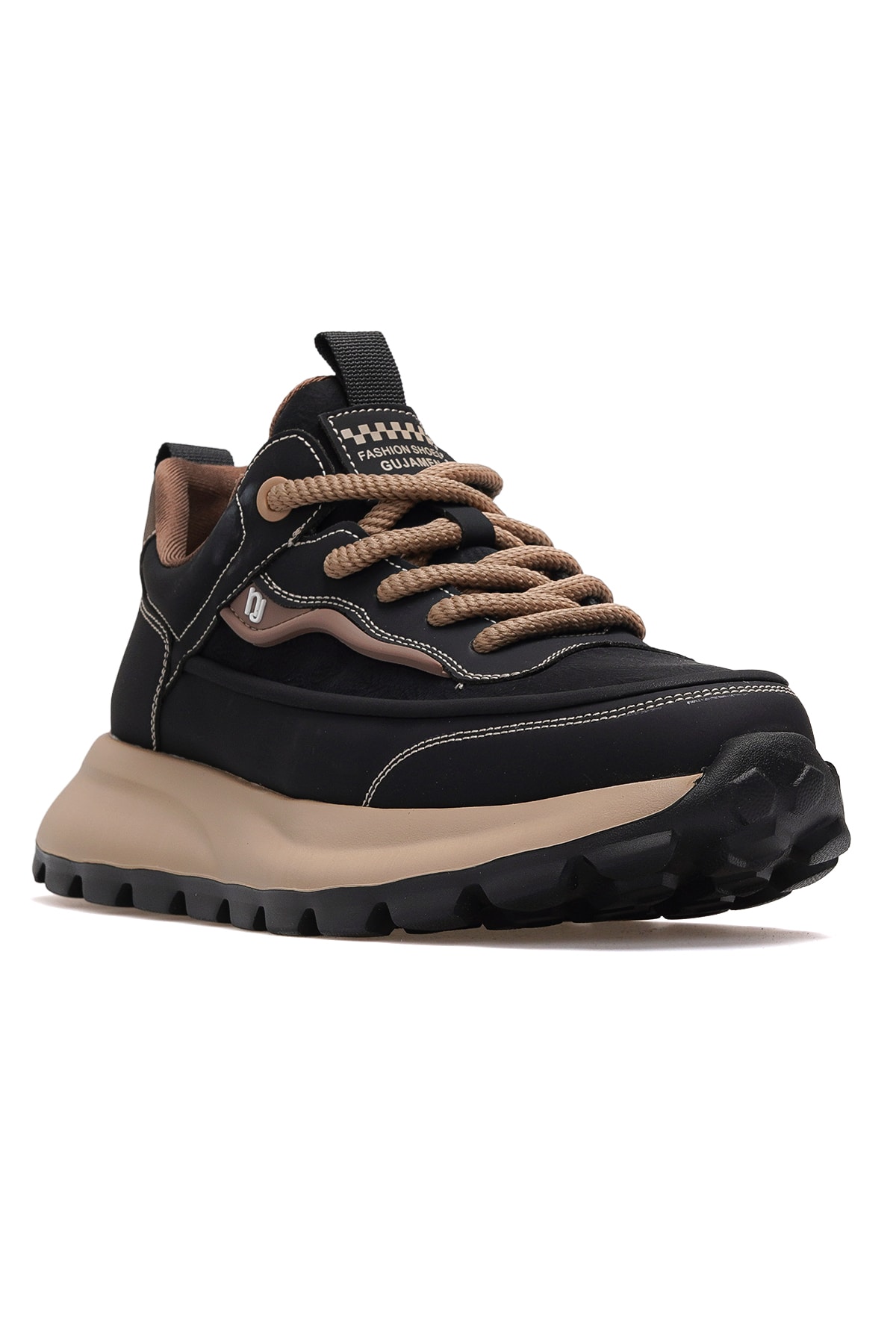 Erkek Günlük Hafif Sneaker Ayakkabı 25K501-1 M - SİYAH