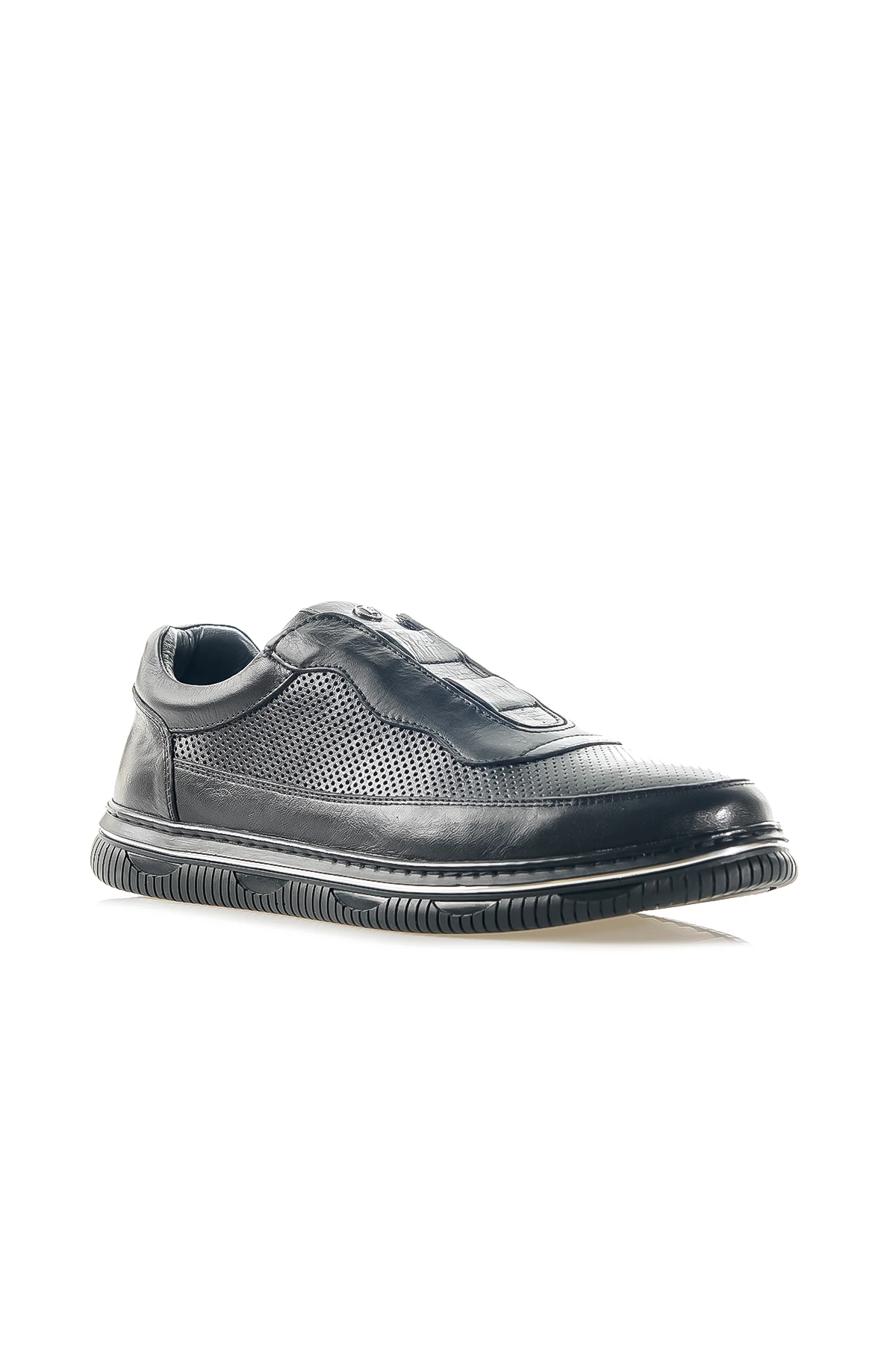 Pierre Cardin Erkek Hakiki Deri Casual Günlük Ayakkabı (40-44) 63573 M - SİYAH