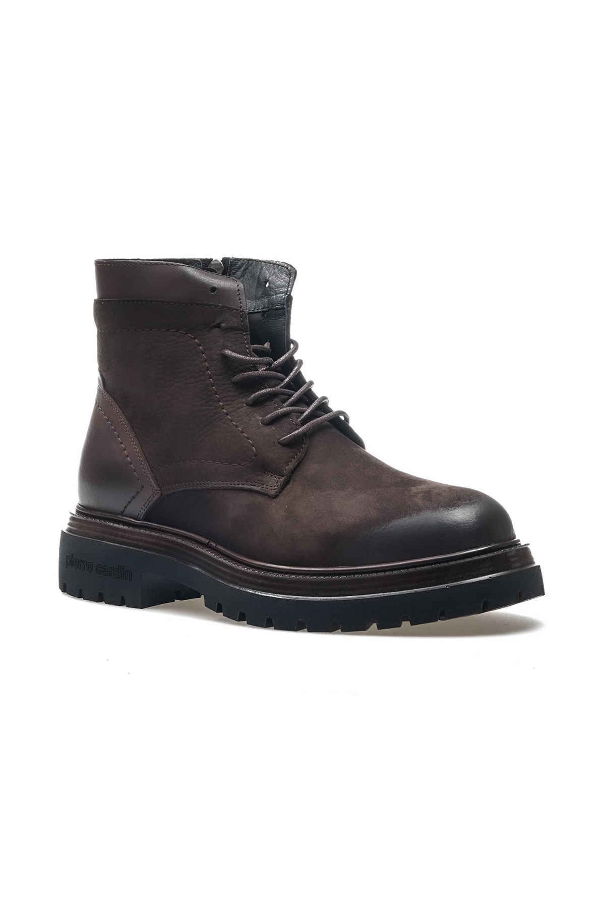 Pierre Cardin Erkek Hakiki Deri Casual Günlük Bot (40-44) 77812 M - KAHVE NUBUK