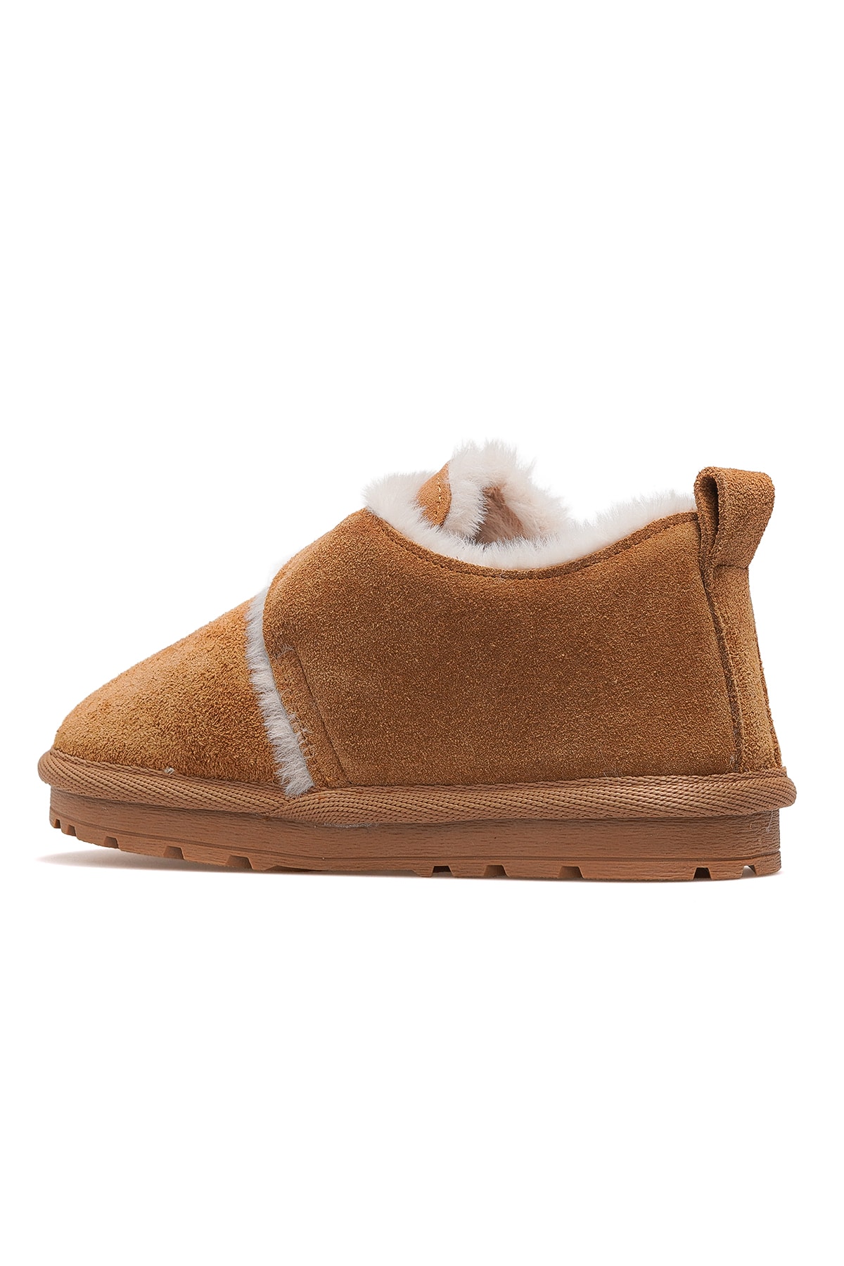 Slıde Unisex Çocuk Kürklü Günlük Bot BUCK3066 - CAMEL