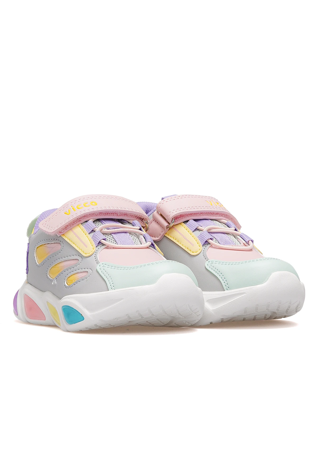 Lamb Kız Çocuk Işıklı Hafif Sneaker Spor Ayakkabı 346.227 PK - GÜMÜŞ