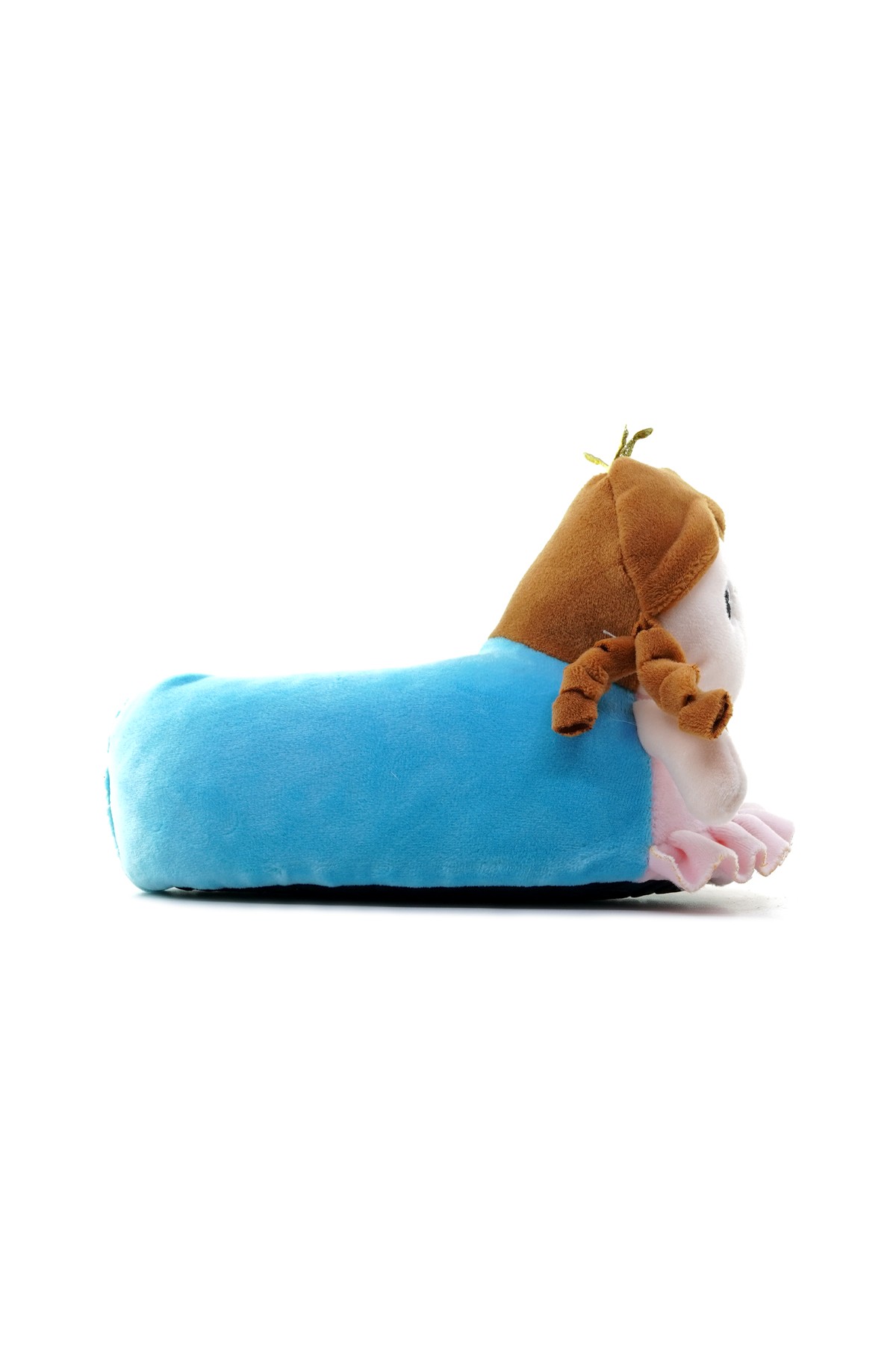 Twıgy Candy Kız Çocuk Hayvanlı Panduf (22-29) T-CANDY PK - MAVİ