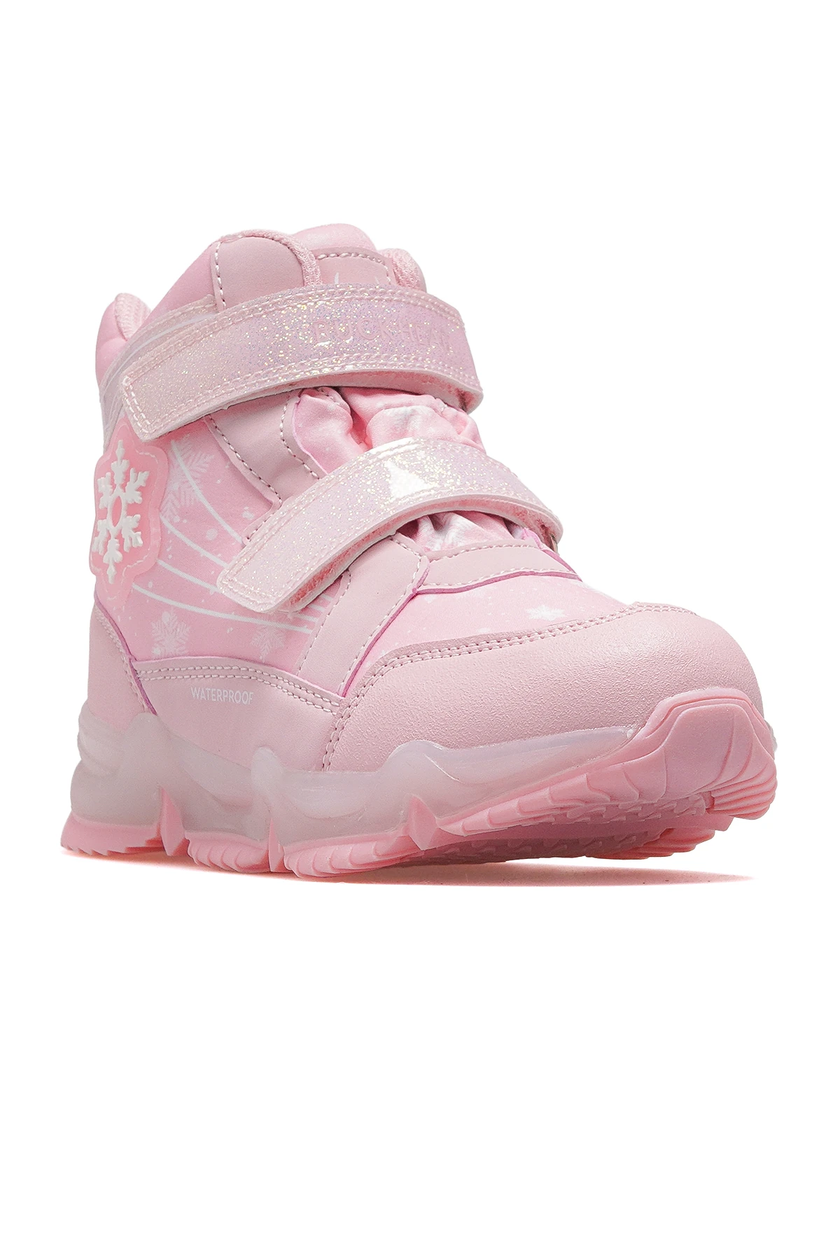Snowy Kız Çocuk Waterproff Outdoor Işıklı Bot BUCK3034 - PEMBE