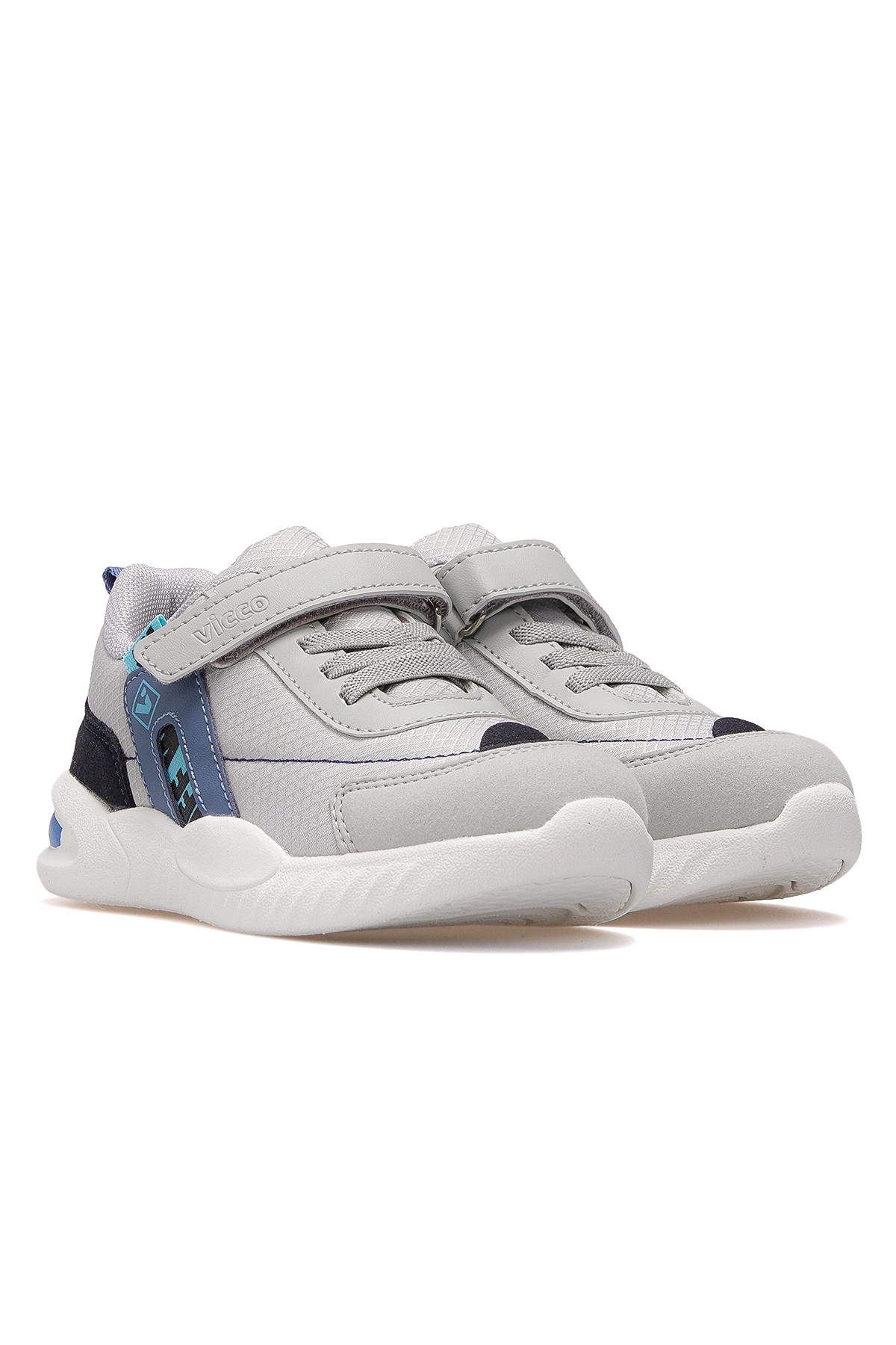 Tino Erkek Çocuk Hafif Sneaker Spor Ayakkabı 346.176 PE - GRİ