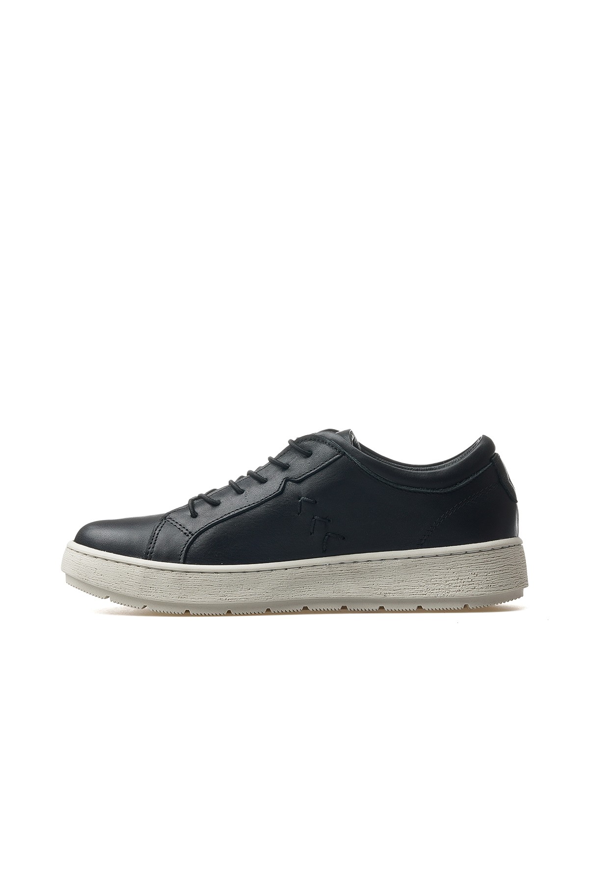 Kadın Hakiki Deri Günlük Sneaker Ayakkabı D25YA-575 Z - SİYAH