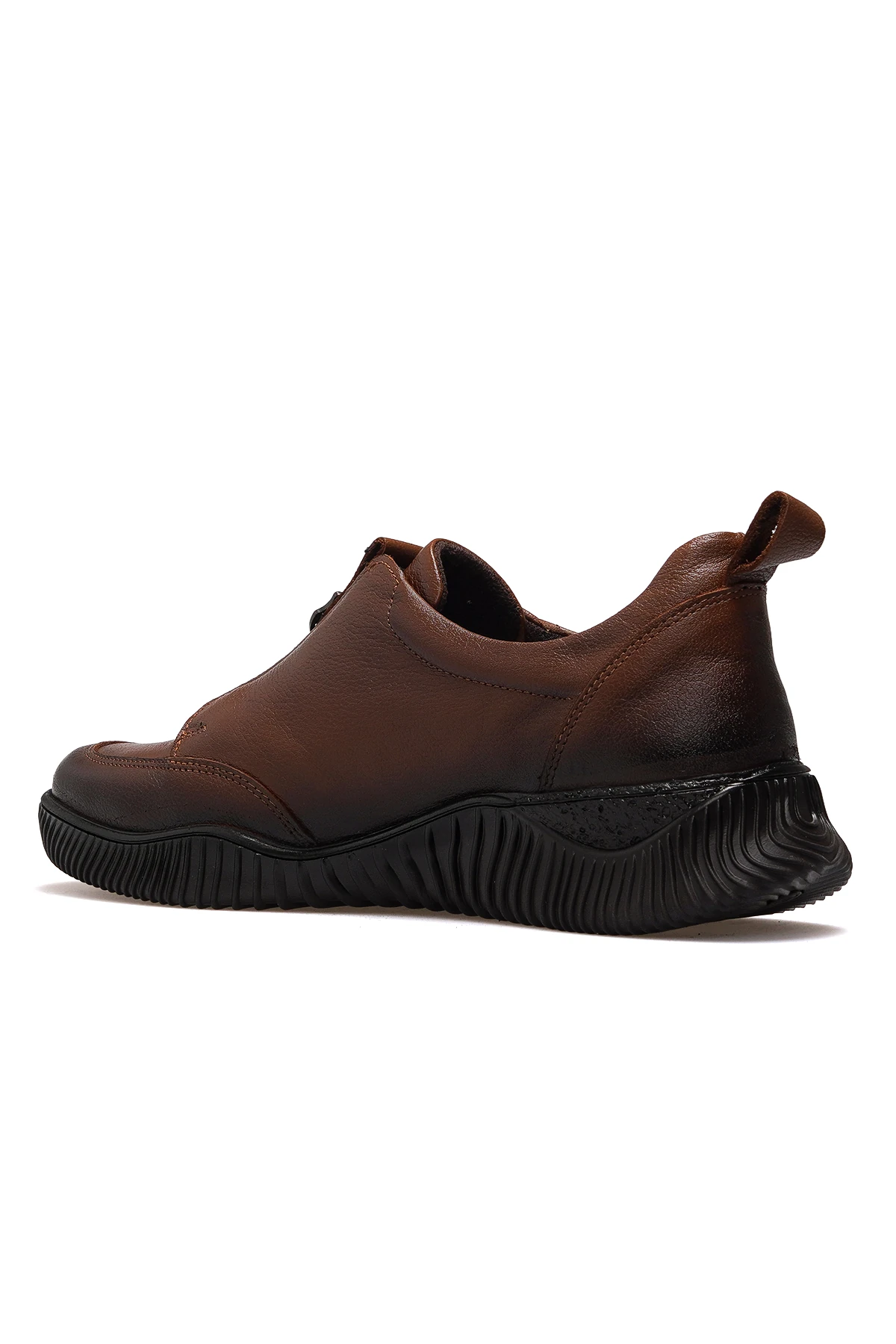 Kadın Hakiki Deri Casual Günlük Ayakkabı 1953843K Z - TABA