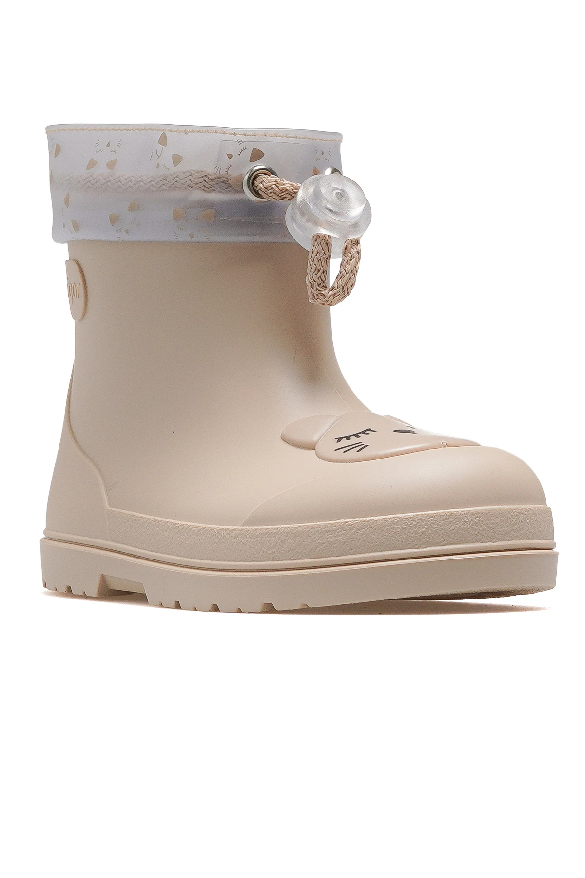 Mendı Gato Borreguıto Kız Çocuk Su Gecirmez Yağmur Bot CC334 PK - BEJ